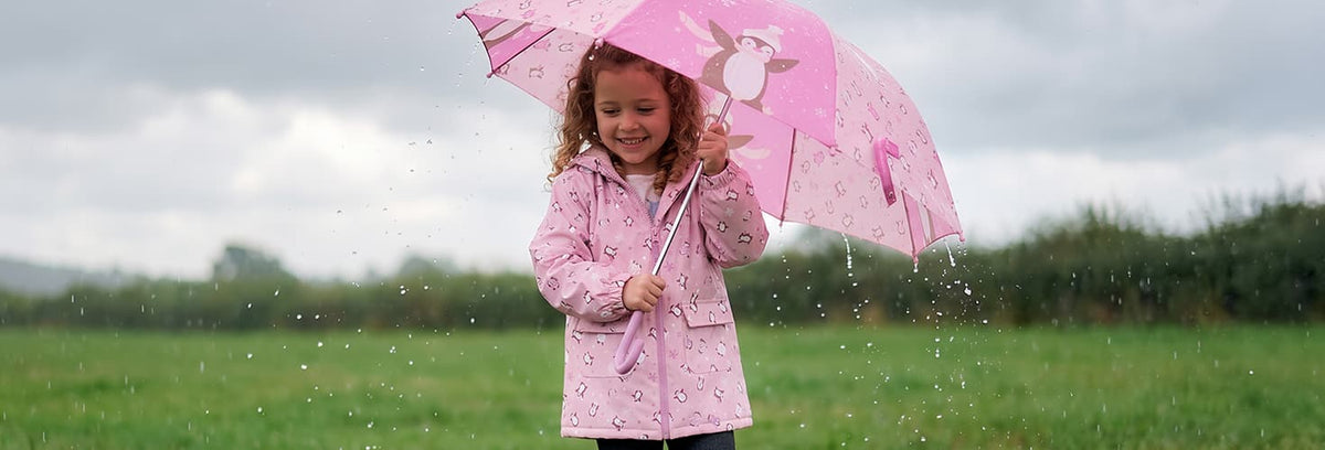 Cómo vestir a tus hijos en un día de lluvia