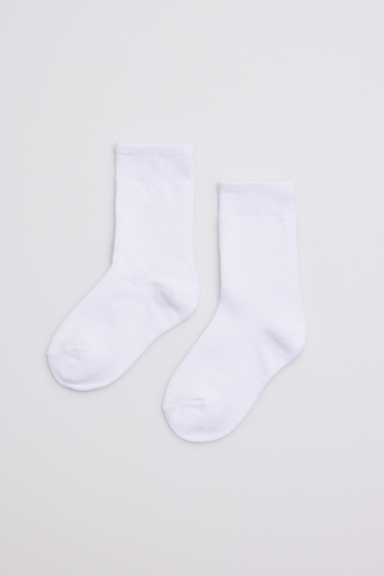 02814 1 calcetin infantil algodon - Blanco
