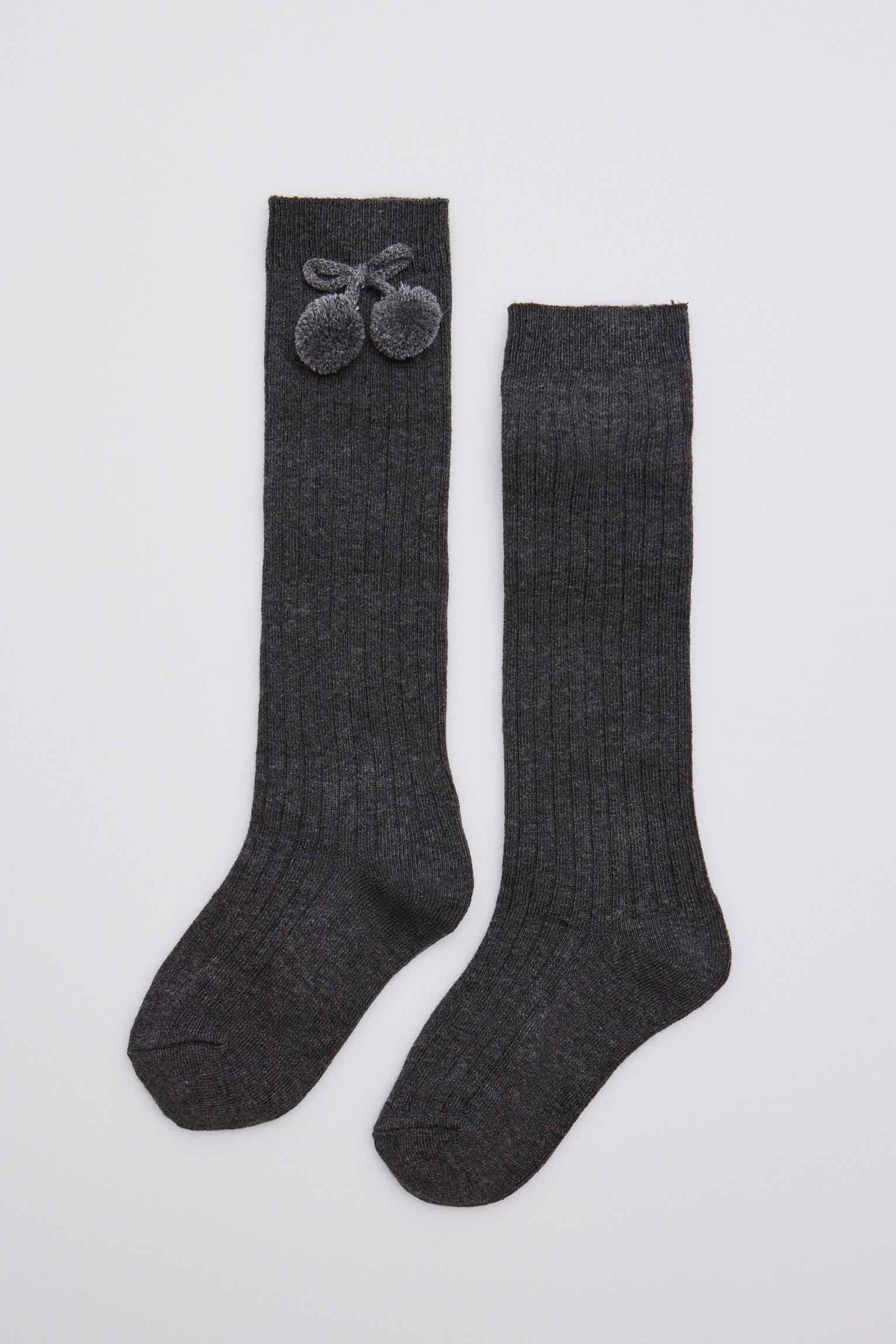 02833 1 calcetin infantil largo - Marengo