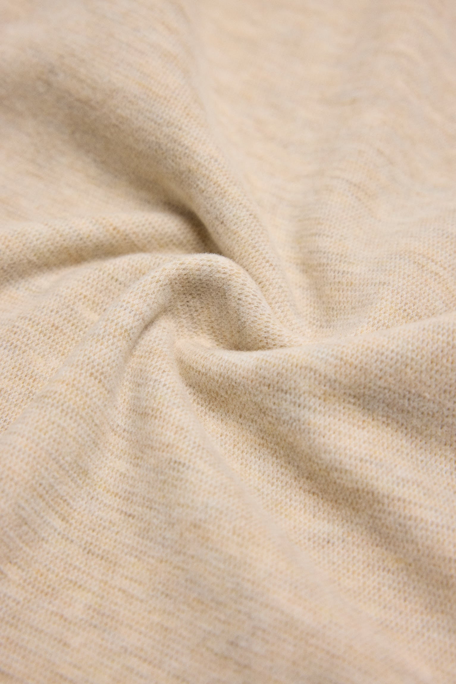 Calça bege reta extra confortável