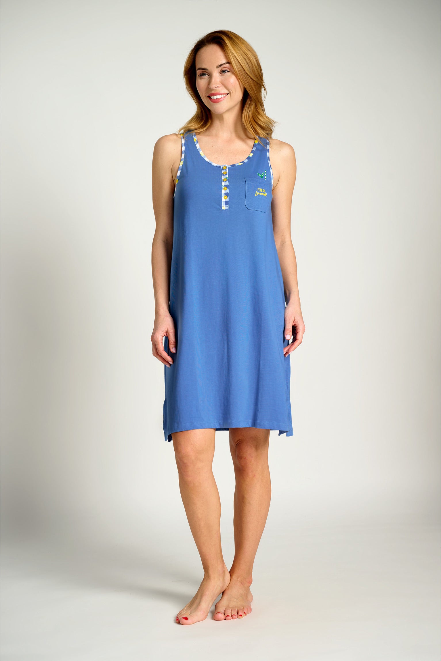 Camisón tirantes algodón Lemonade | MUYDEMI - Ysabel Mora