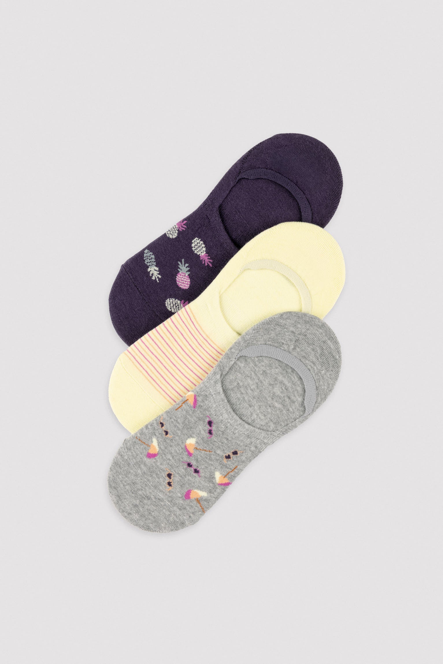 12984-pack-3-calcetines-mujer-pinkies-estampados-verano-ysabel-mora