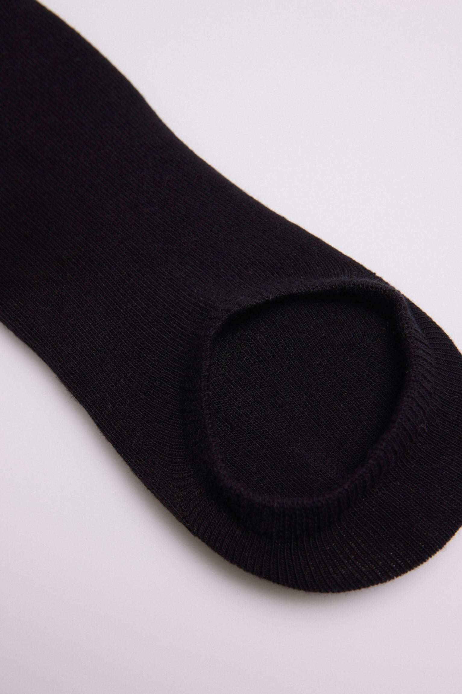 Pacote de 3 meias pretas respiráveis