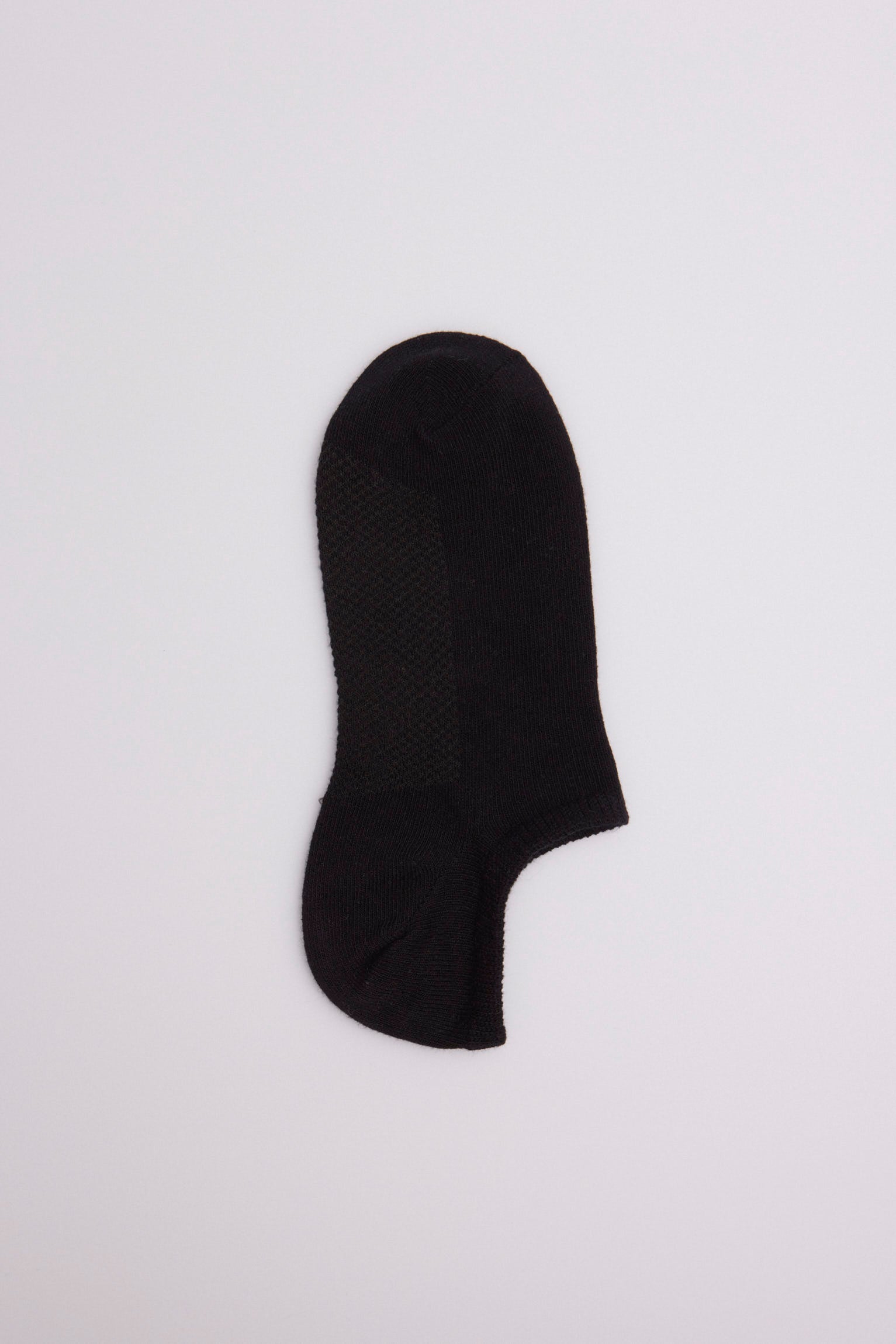 Pacote de 3 meias pretas respiráveis