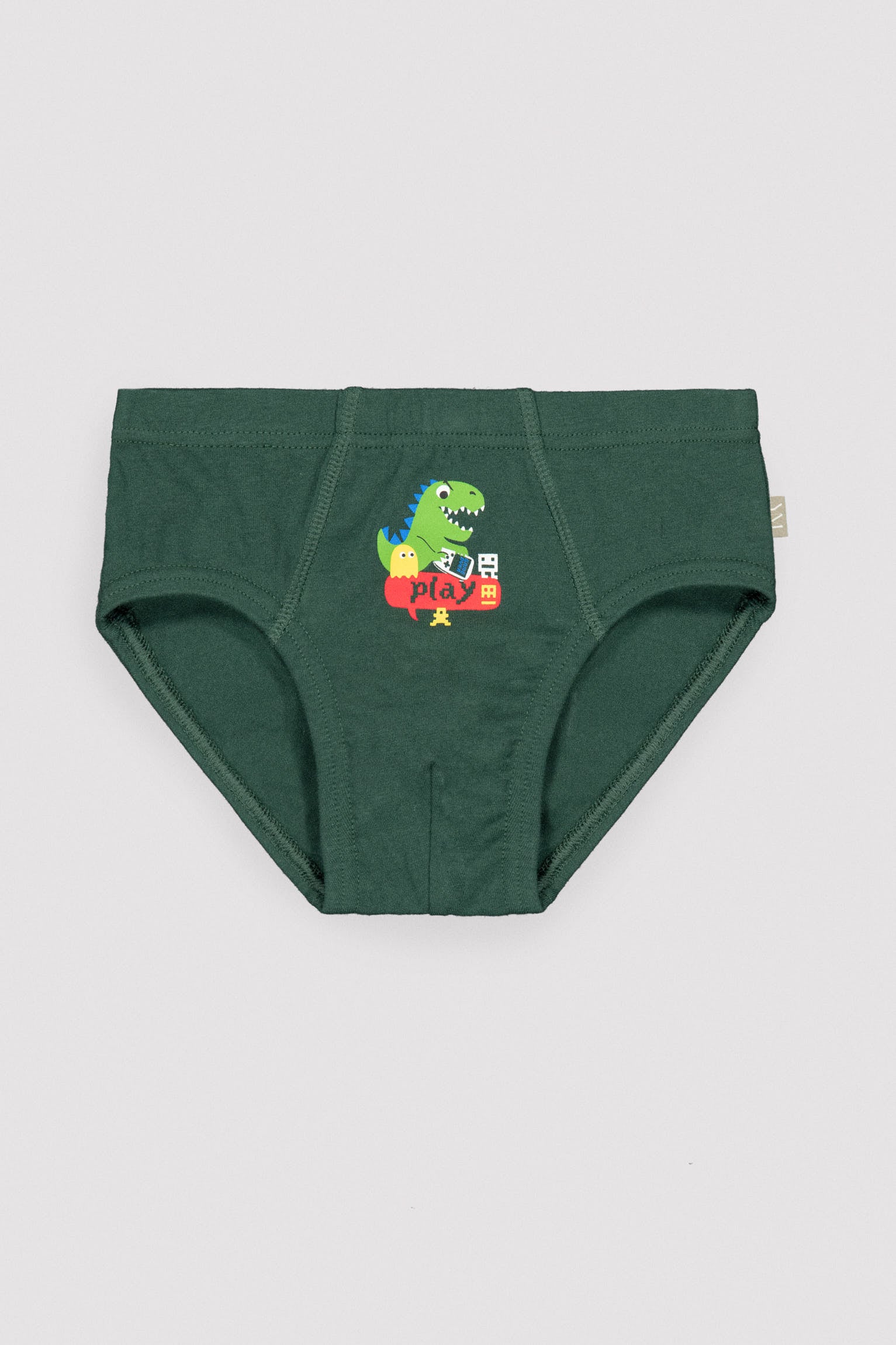 Pack de 2 slips infantiles estampado dinosaurios - Ysabel Mora