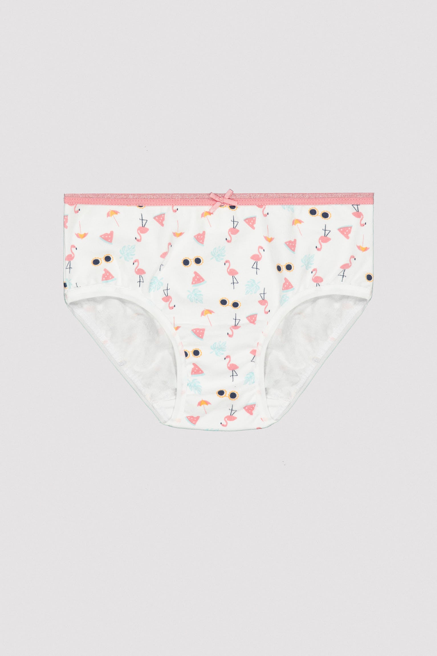 Pack de 2 bragas infantiles estampado flamencos - Ysabel Mora