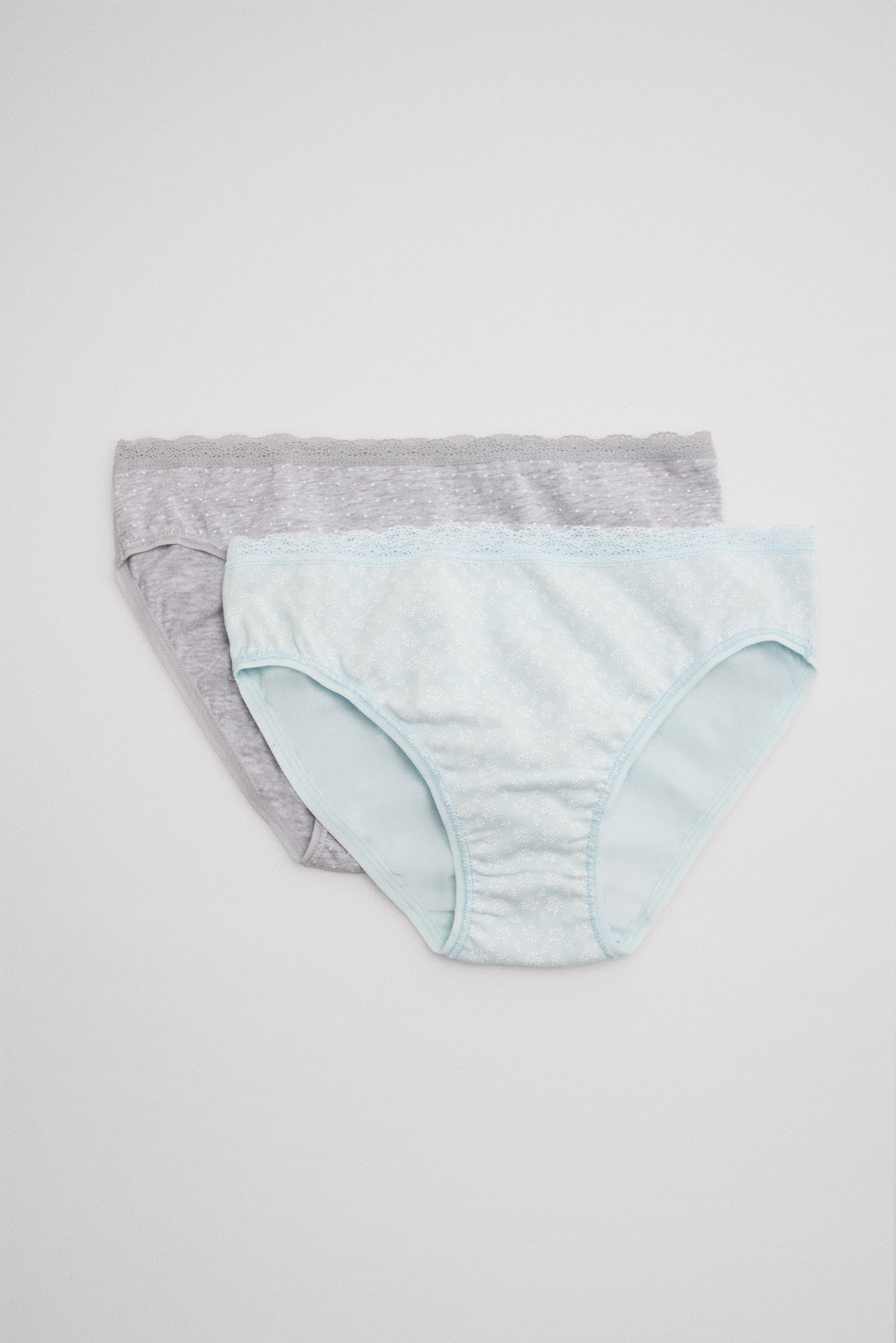 Pack de 6 bragas juveniles estampadas Little Blooms - Ysabel Mora