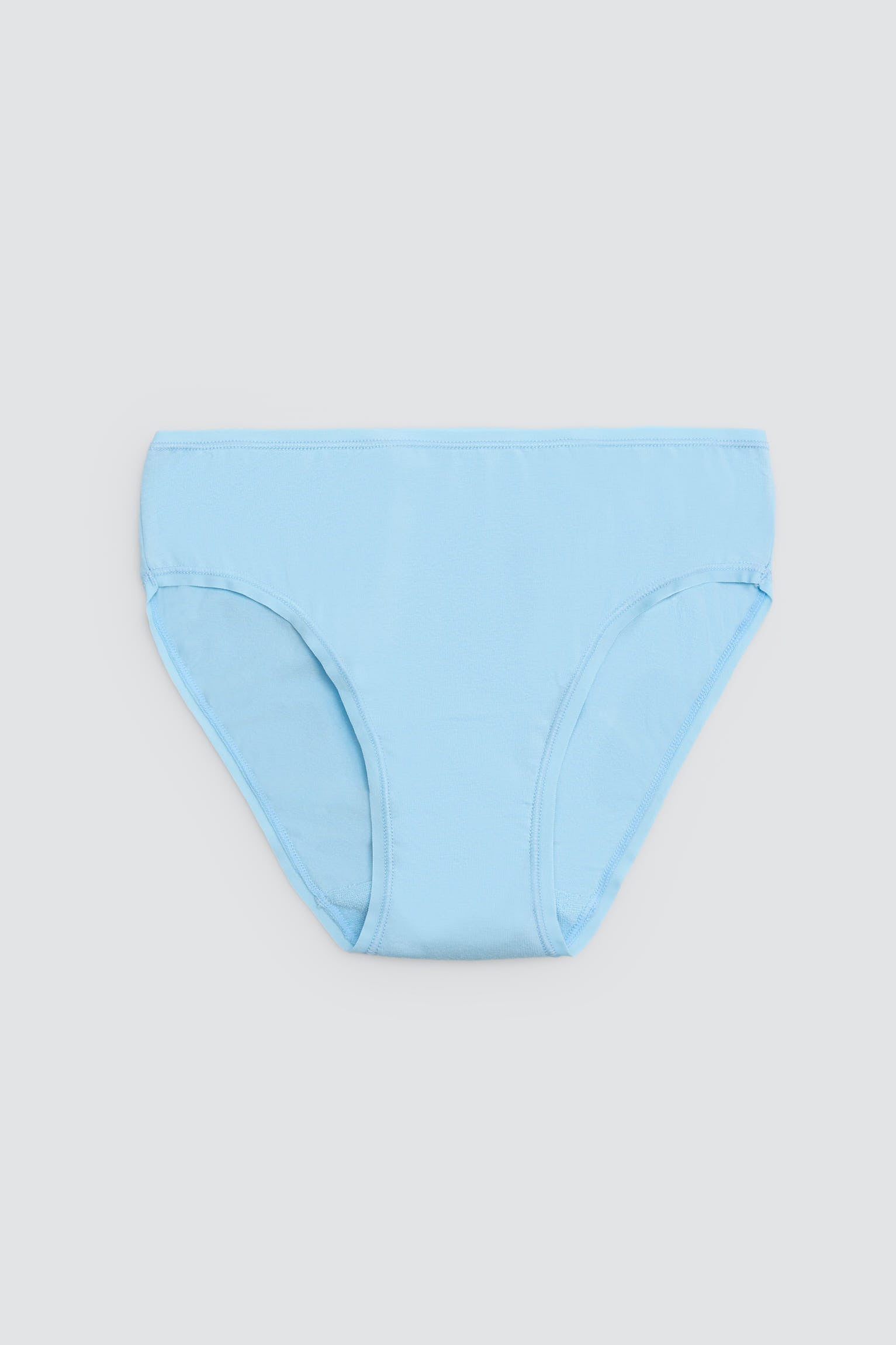 Pacote com 6 calcinhas midi lisas e estampadas