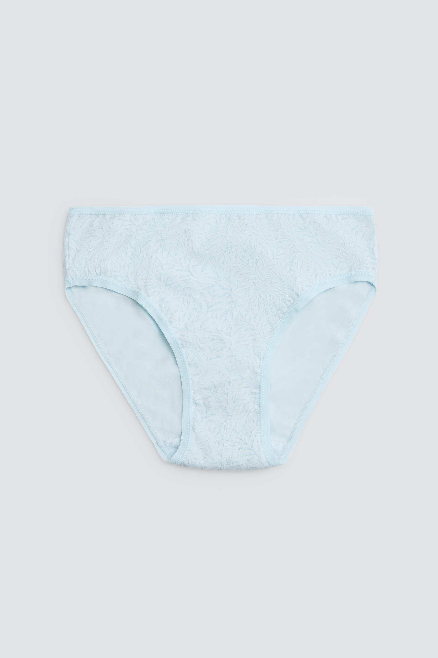 Pacote com 6 calcinhas midi lisas e estampadas