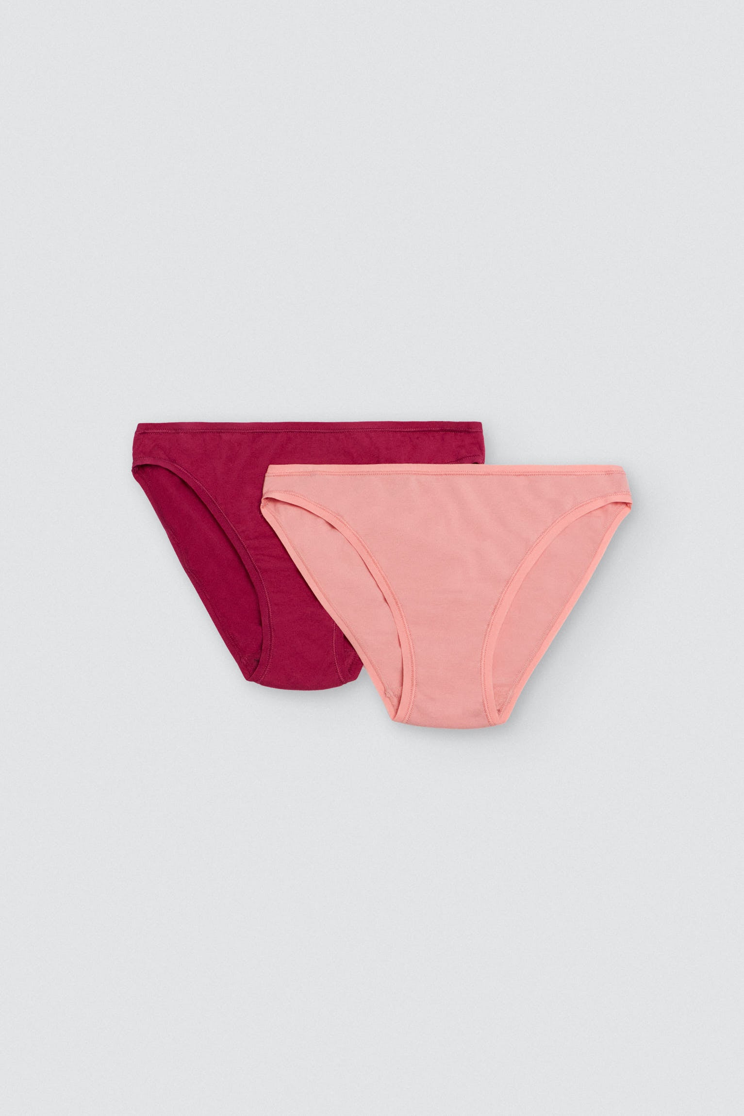 Pack de 4 cuecas básicas de algodão coloridas