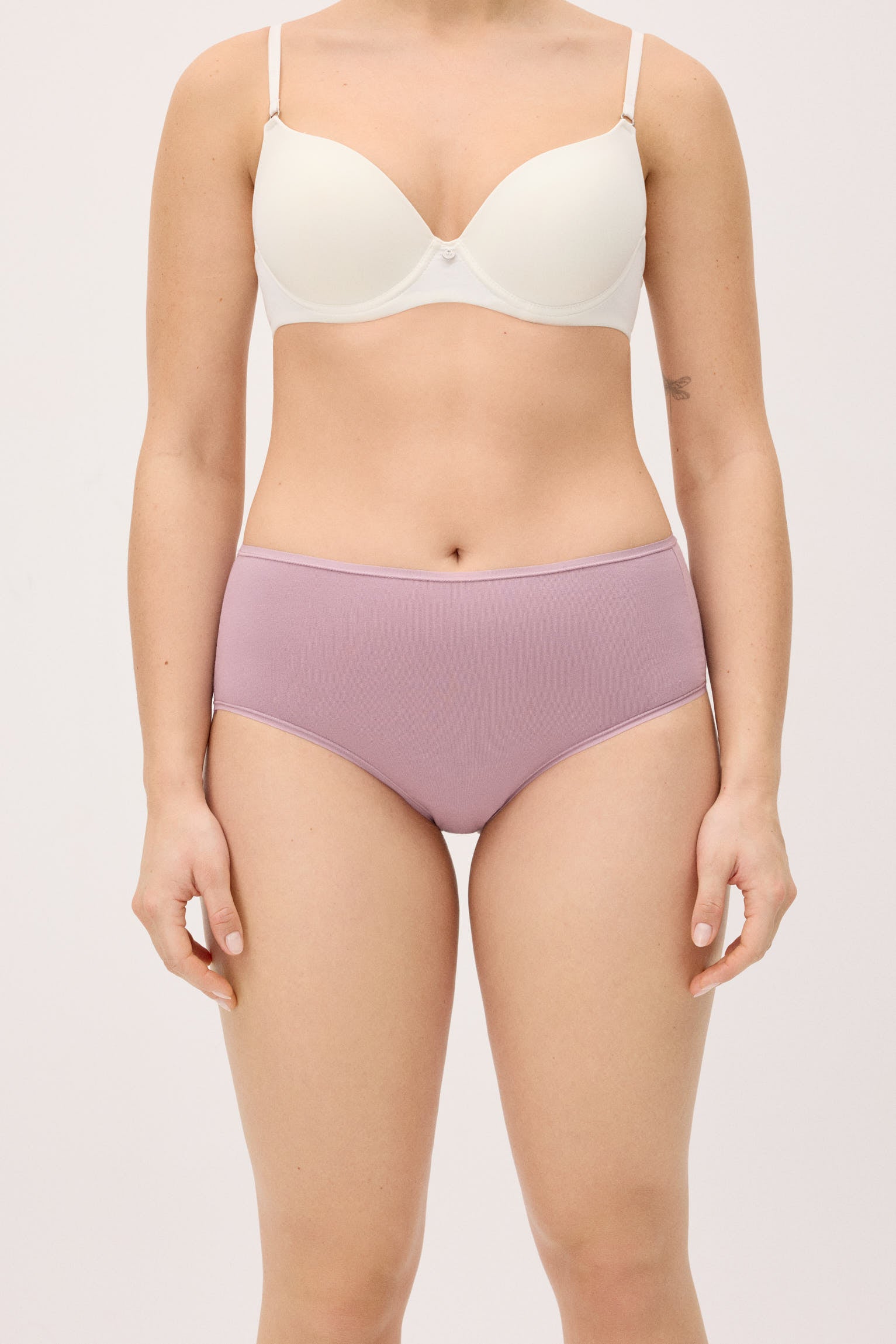 Pack de 4 bragas altas básicas colores - Ysabel Mora