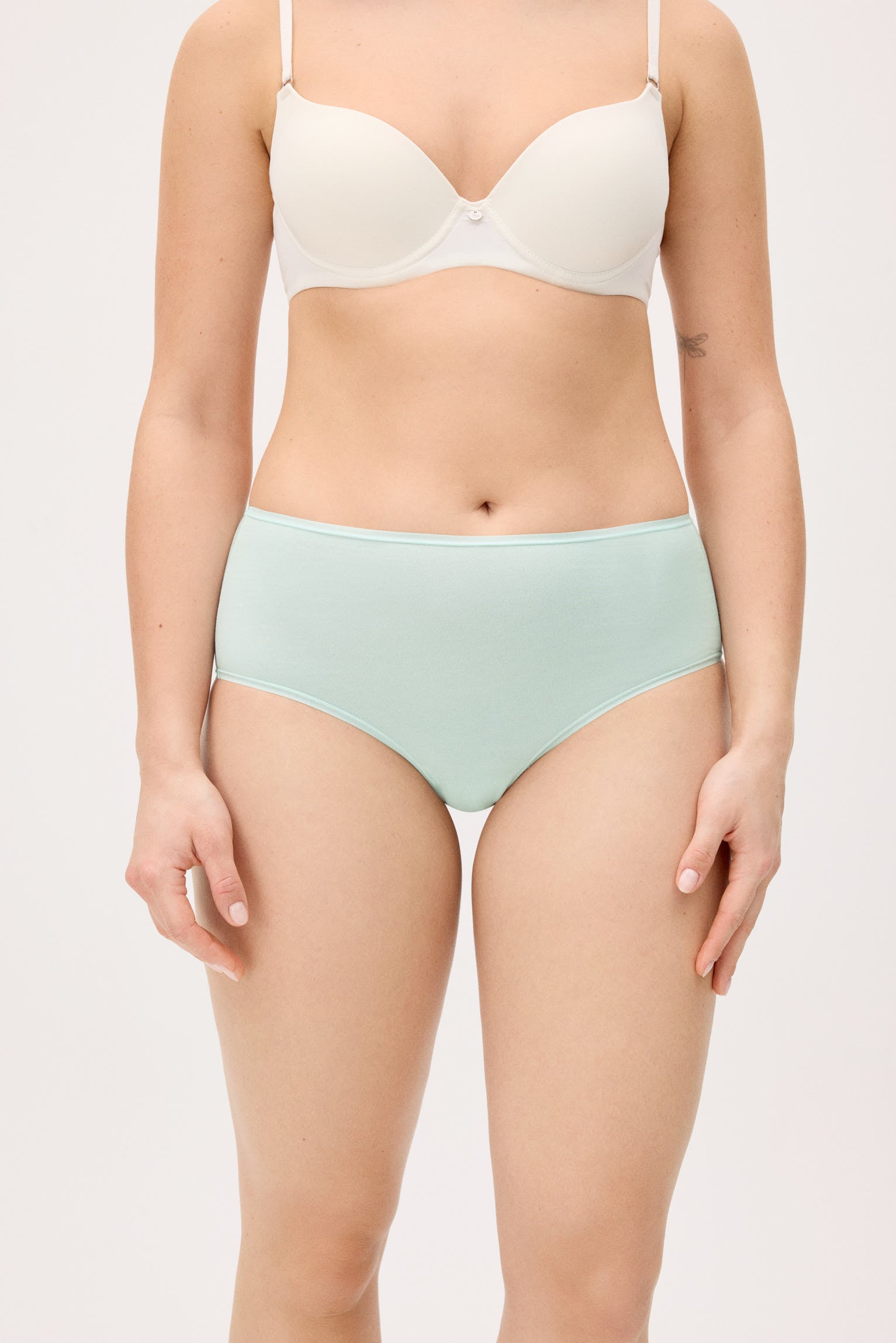 Pack de 4 bragas altas básicas colores - Ysabel Mora