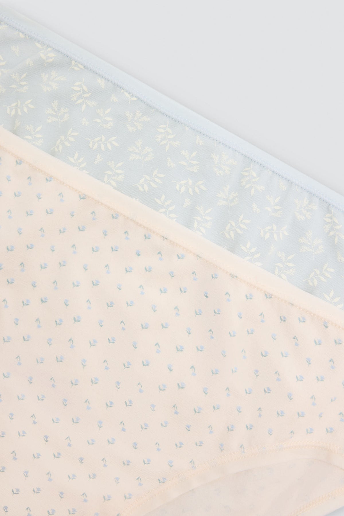 Pack de 6 cuecas midi estampadas de algodão