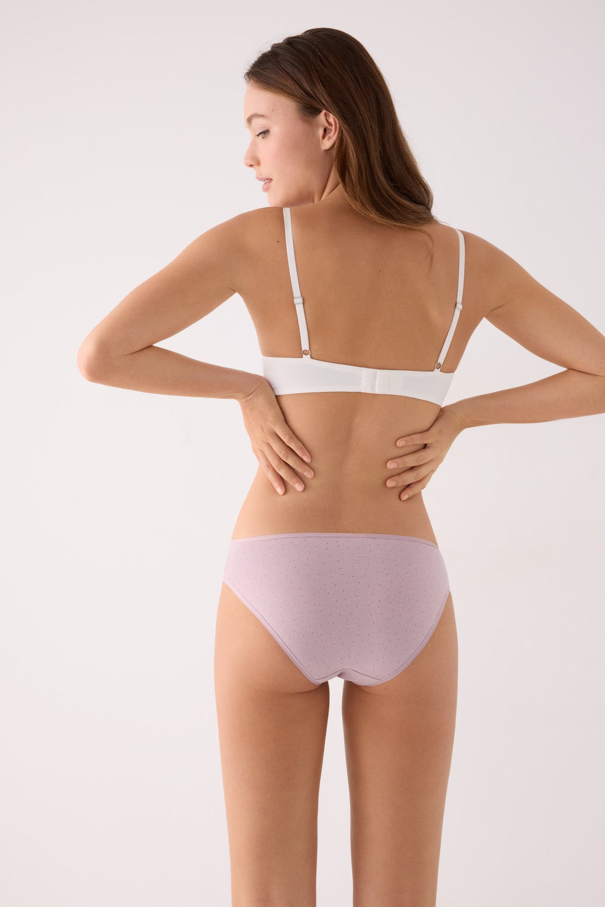 Pack de 6 cuecas midi estampadas de algodão