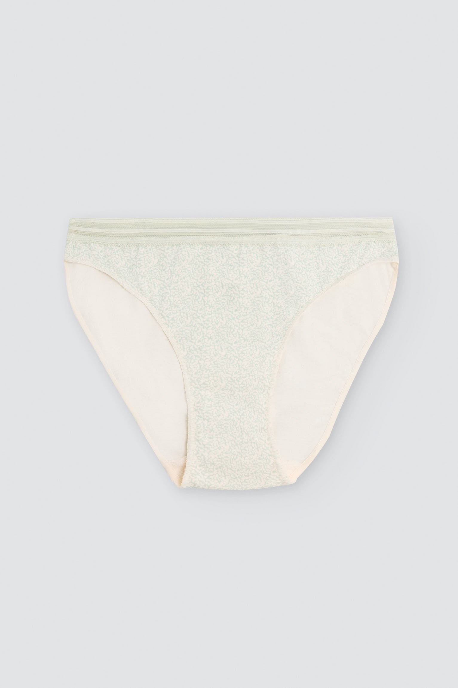 Pack de 2 cuecas mini de algodão, verde