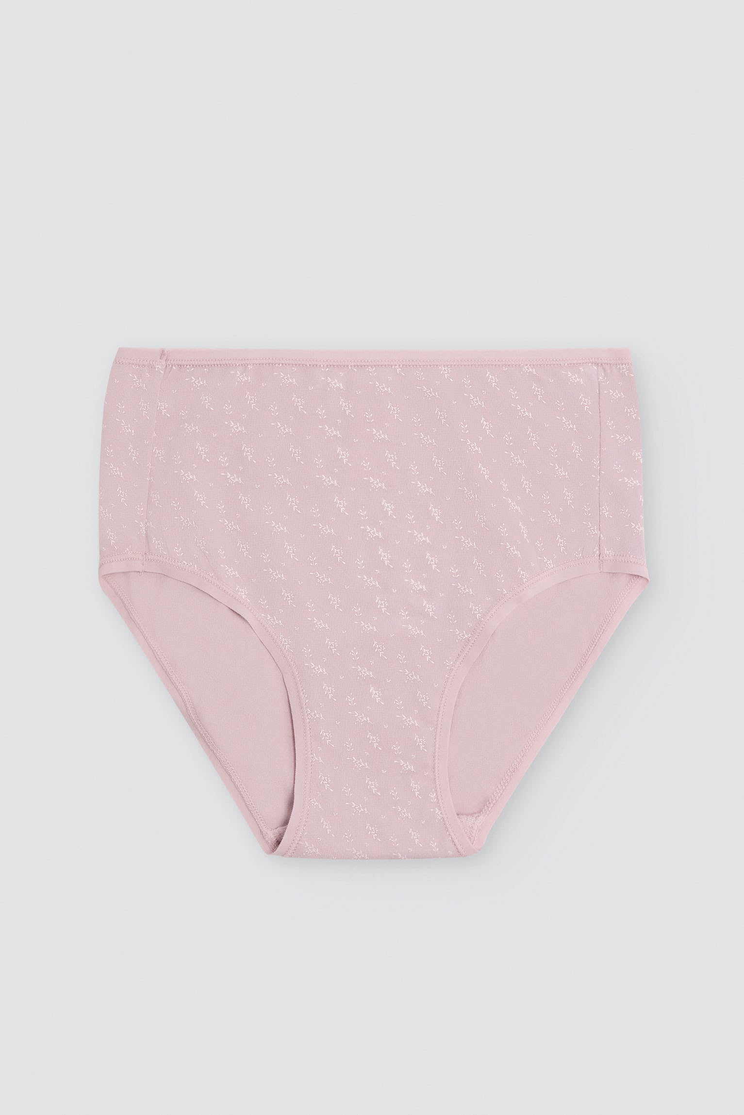 Pack de 2 cuecas altas estampadas de algodão, multicolor