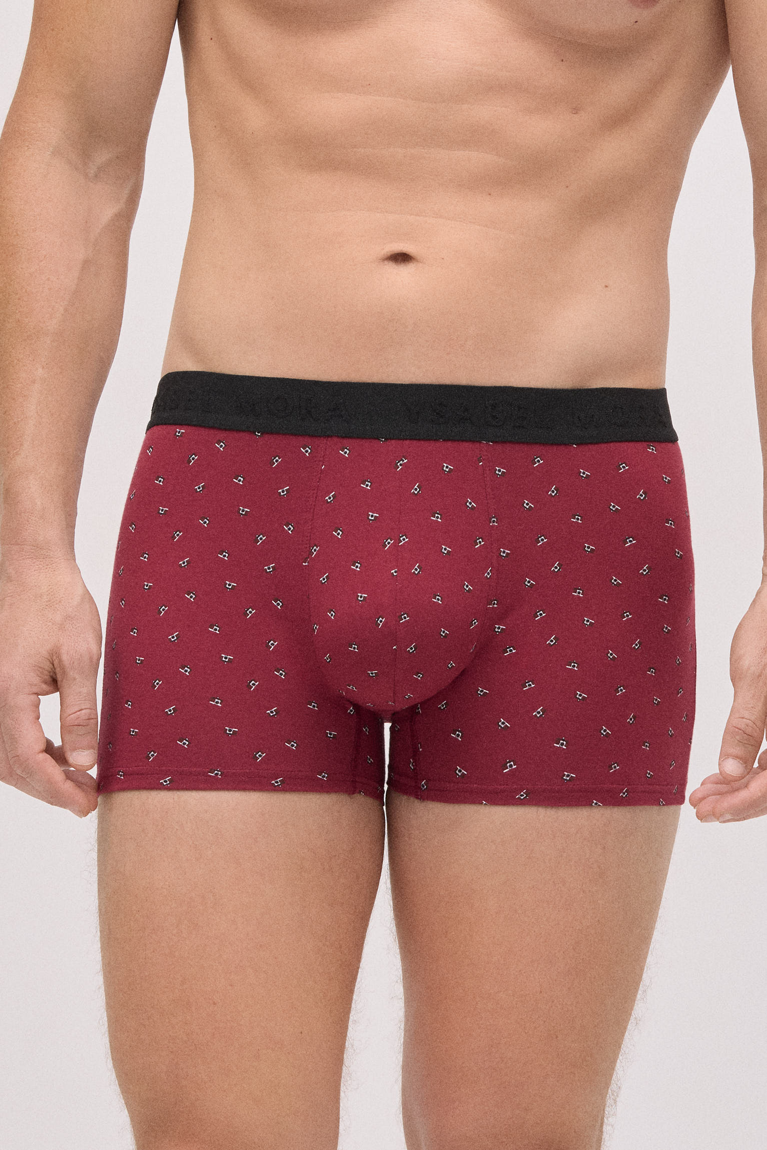 Pacote com 6 boxers estampados