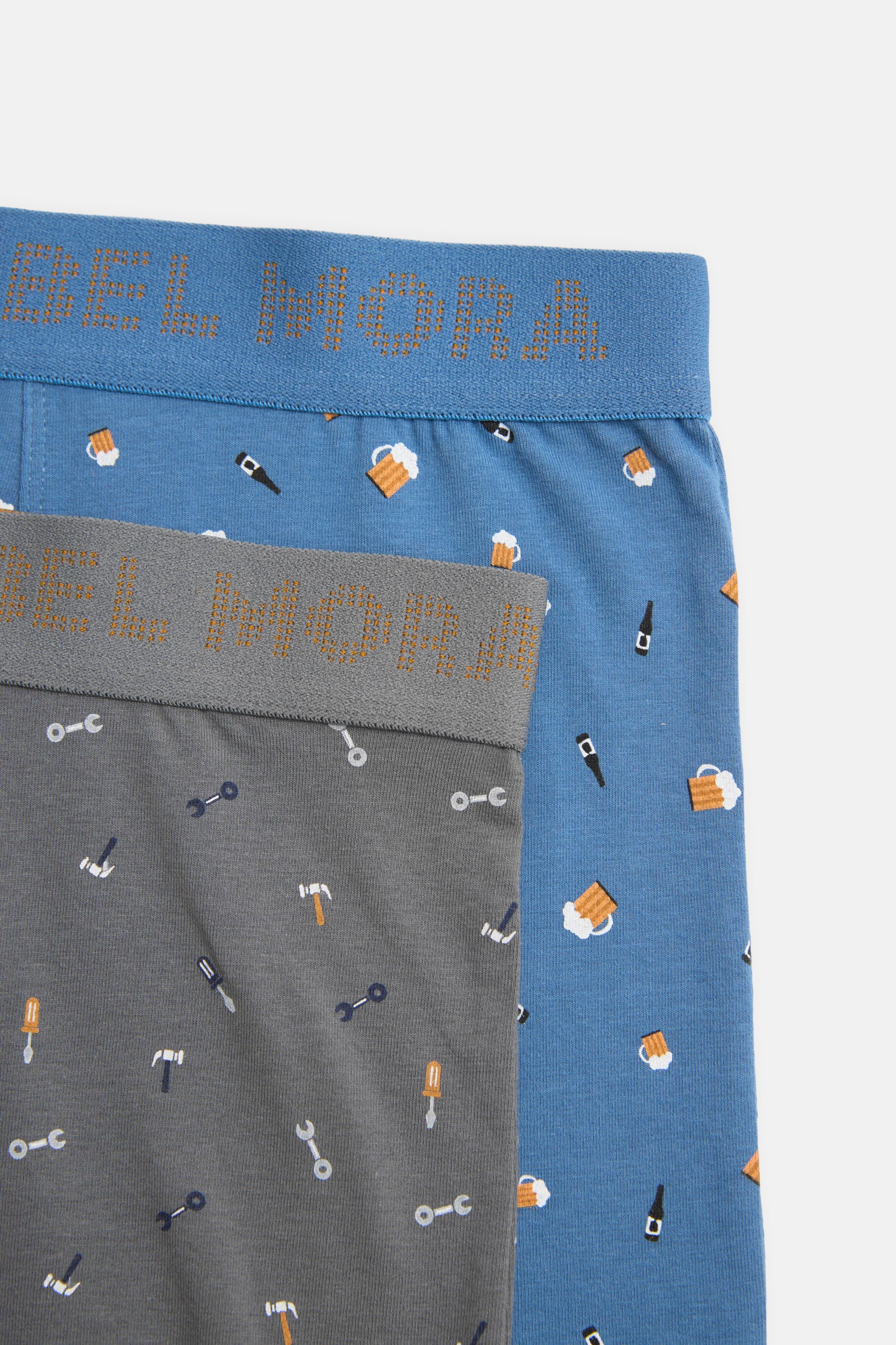 Pacote de 2 boxers estampados