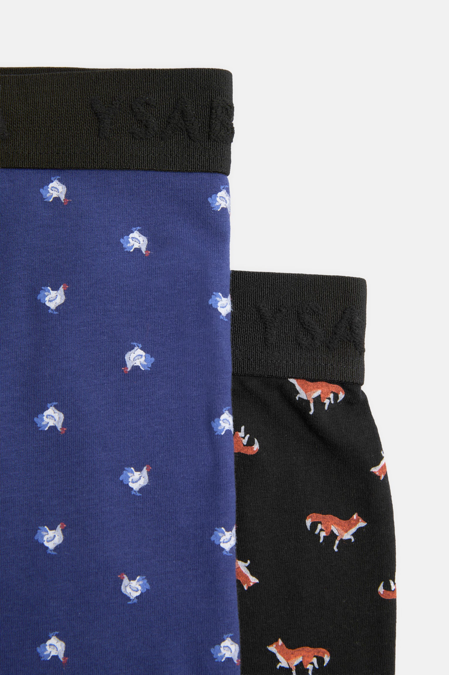 Pacote com 2 boxers com estampa animal