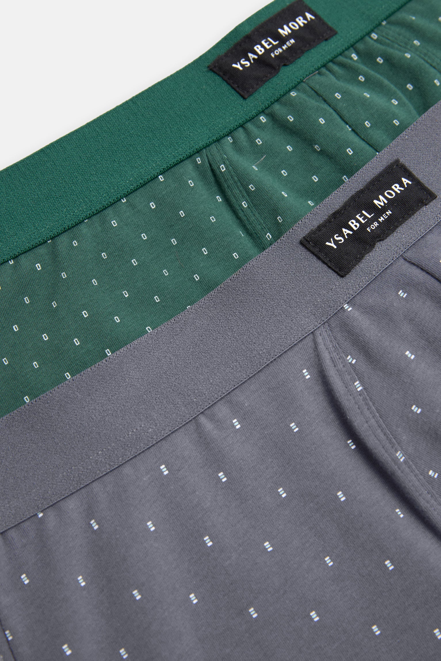 Pacote de 2 boxers estampados minimalistas