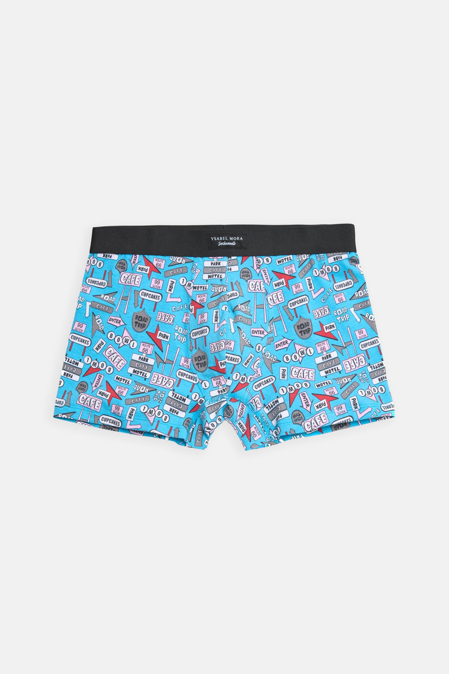 Pacote de 2 boxers Sockarrats com impressão de sinal