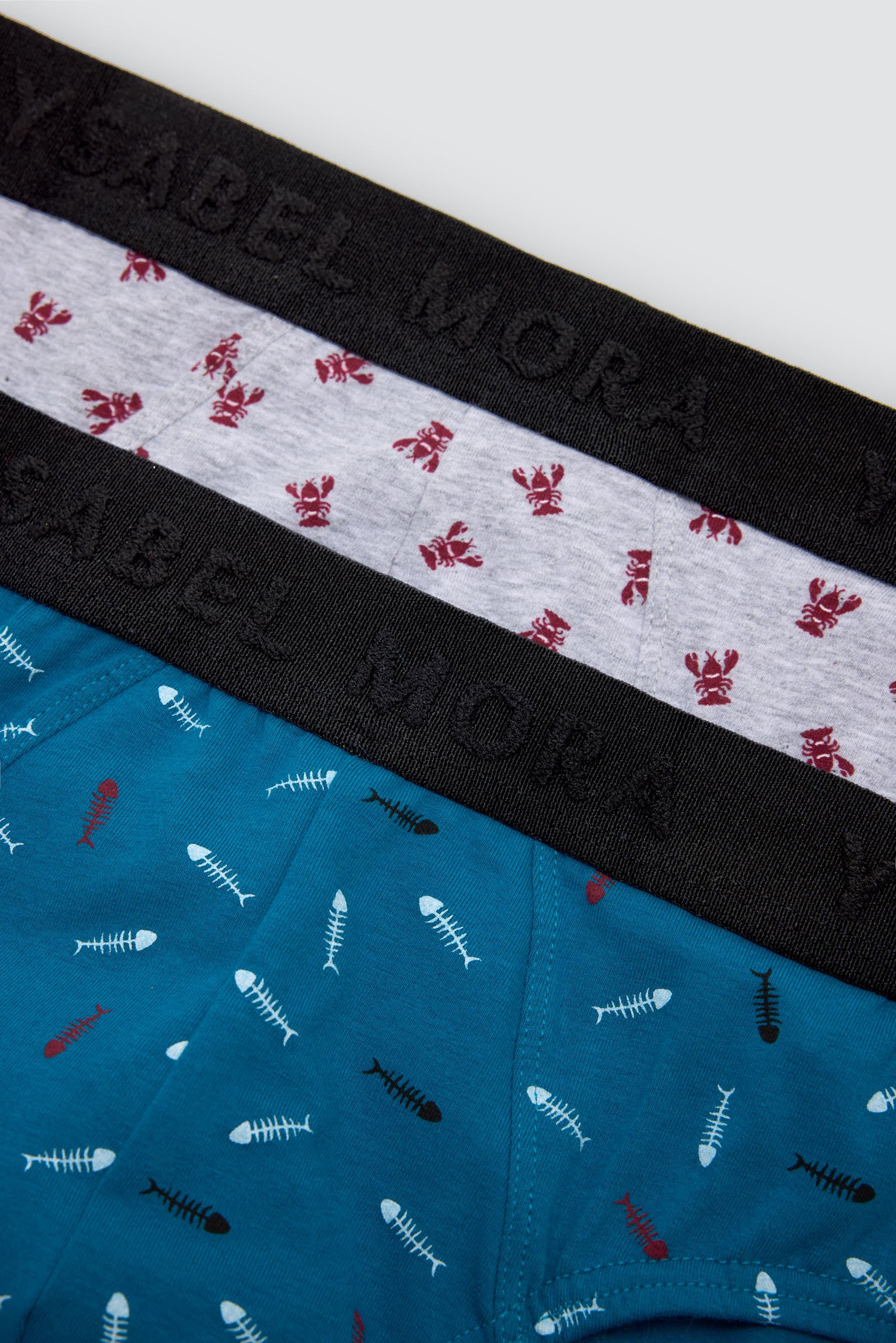 Pack 6 slips estampado animales - Ysabel Mora