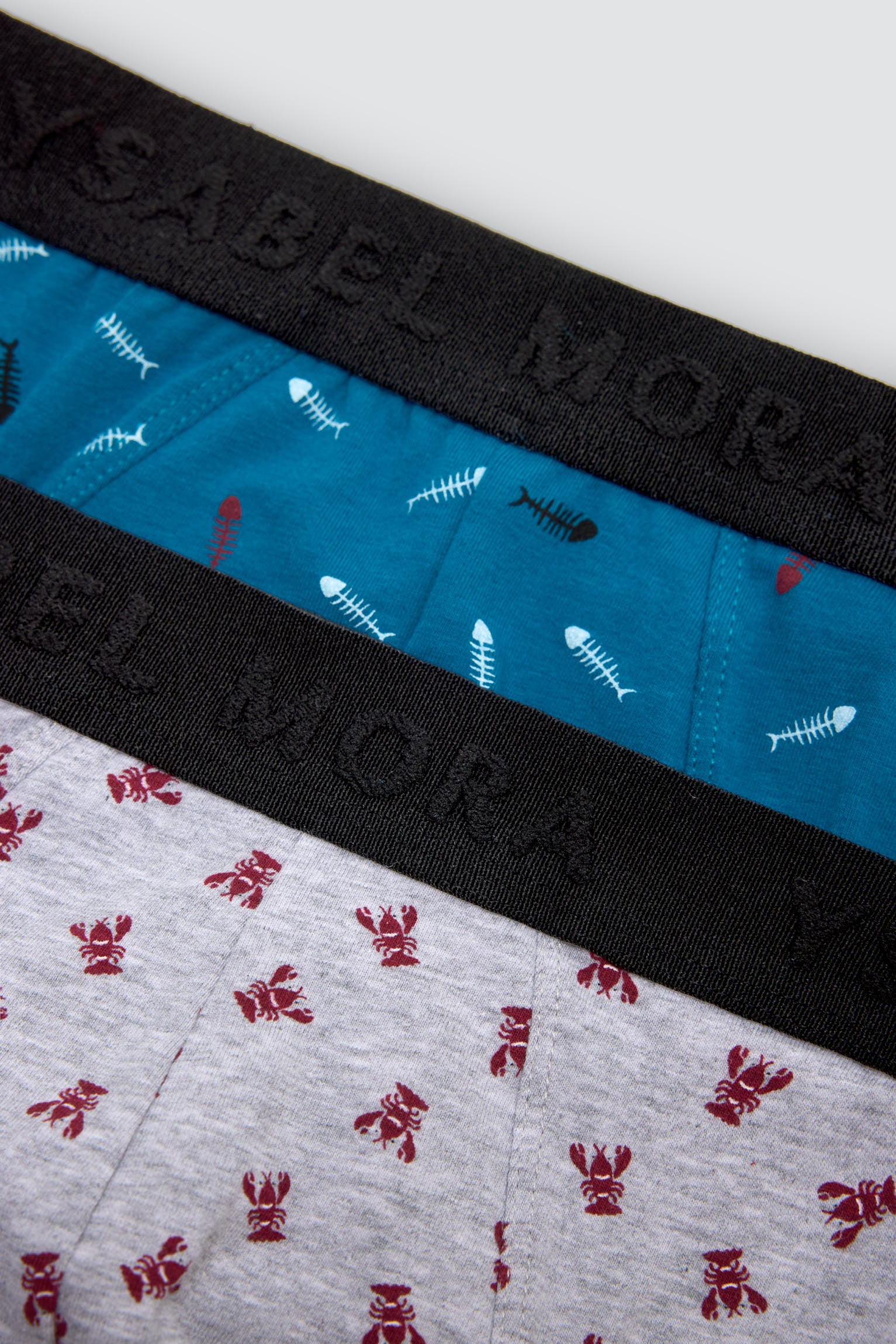 Pack 6 slips estampado animales - Ysabel Mora