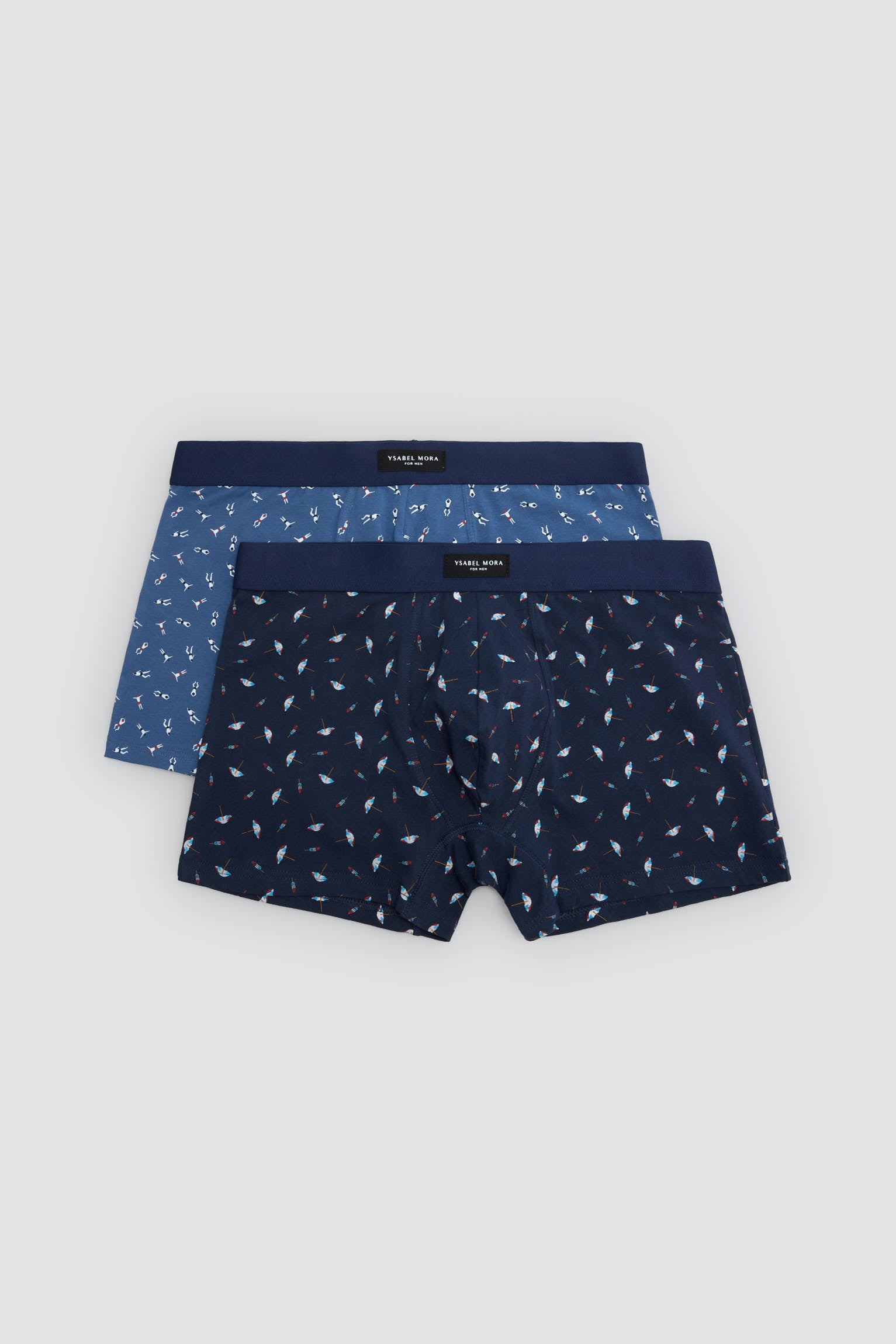 Pacote com 3 cuecas boxer estampadas de verão