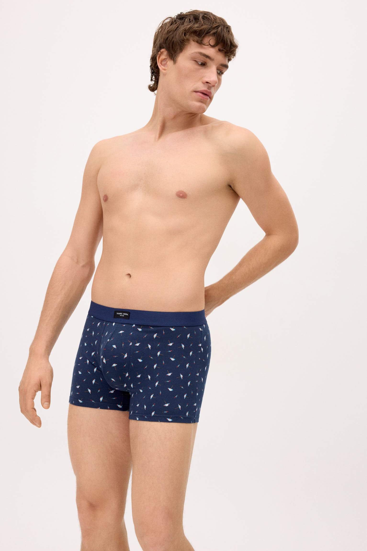 Pacote com 3 cuecas boxer estampadas de verão