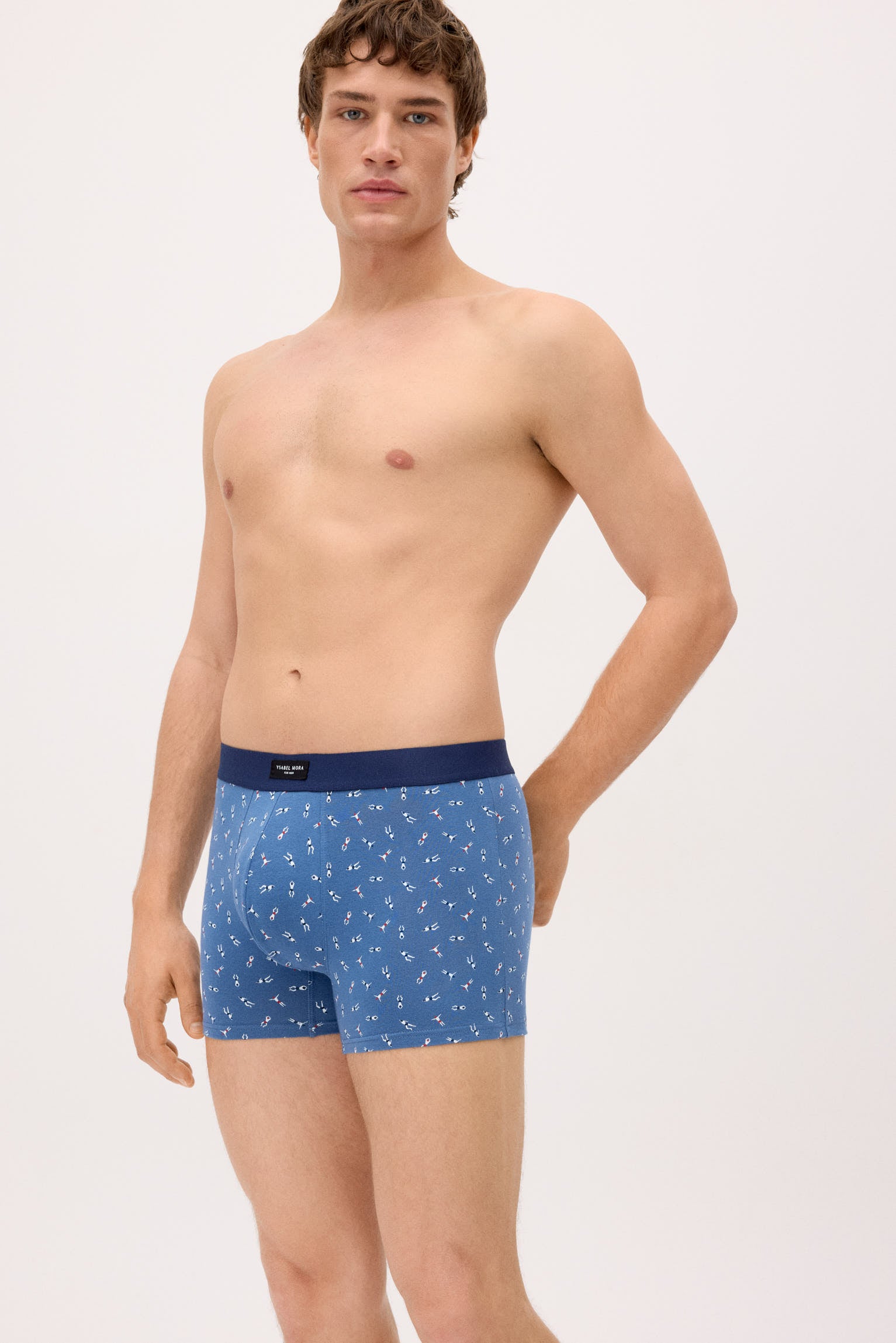 Pacote com 3 cuecas boxer estampadas de verão