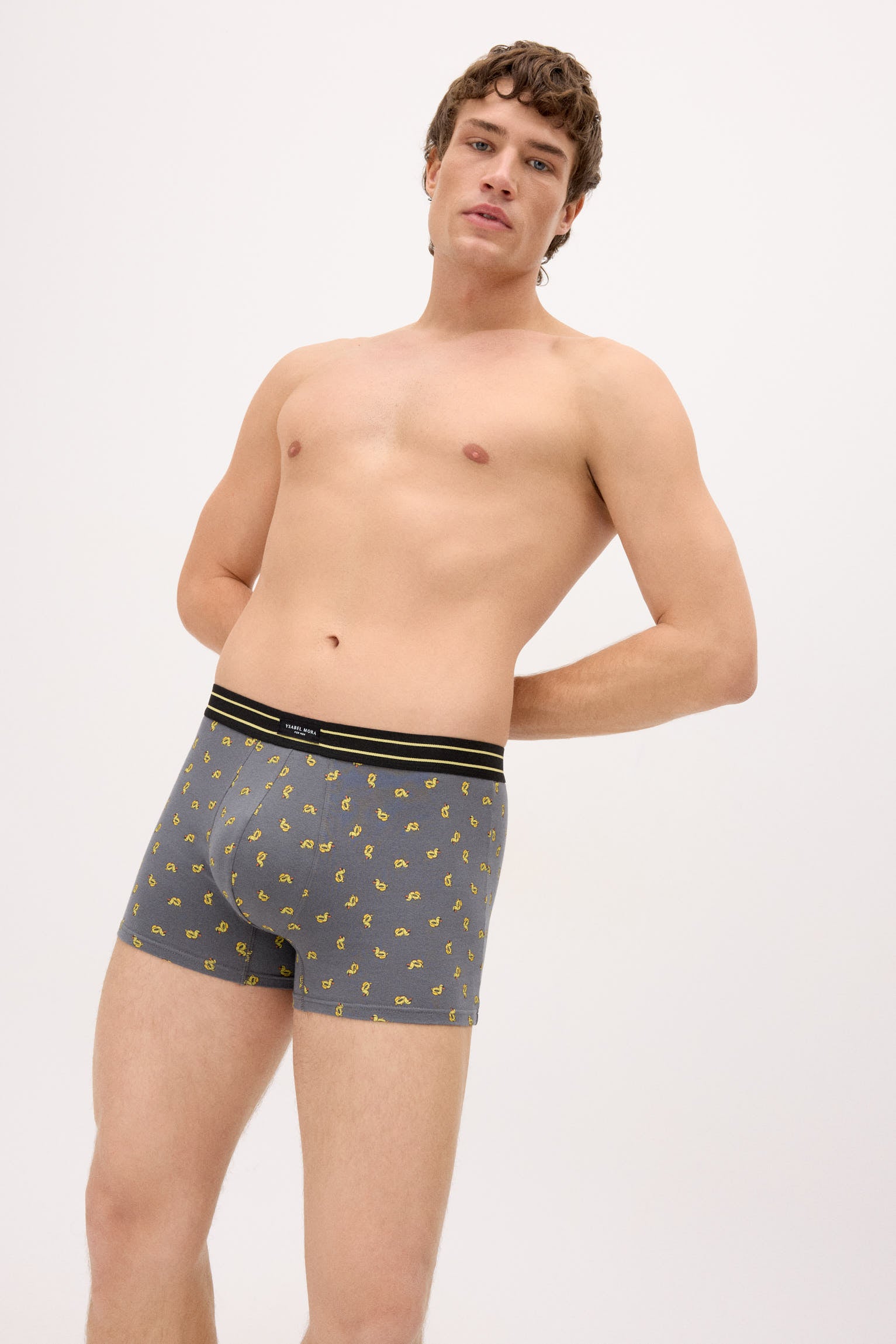 Pacote com 2 cuecas boxer com estampa de mergulho