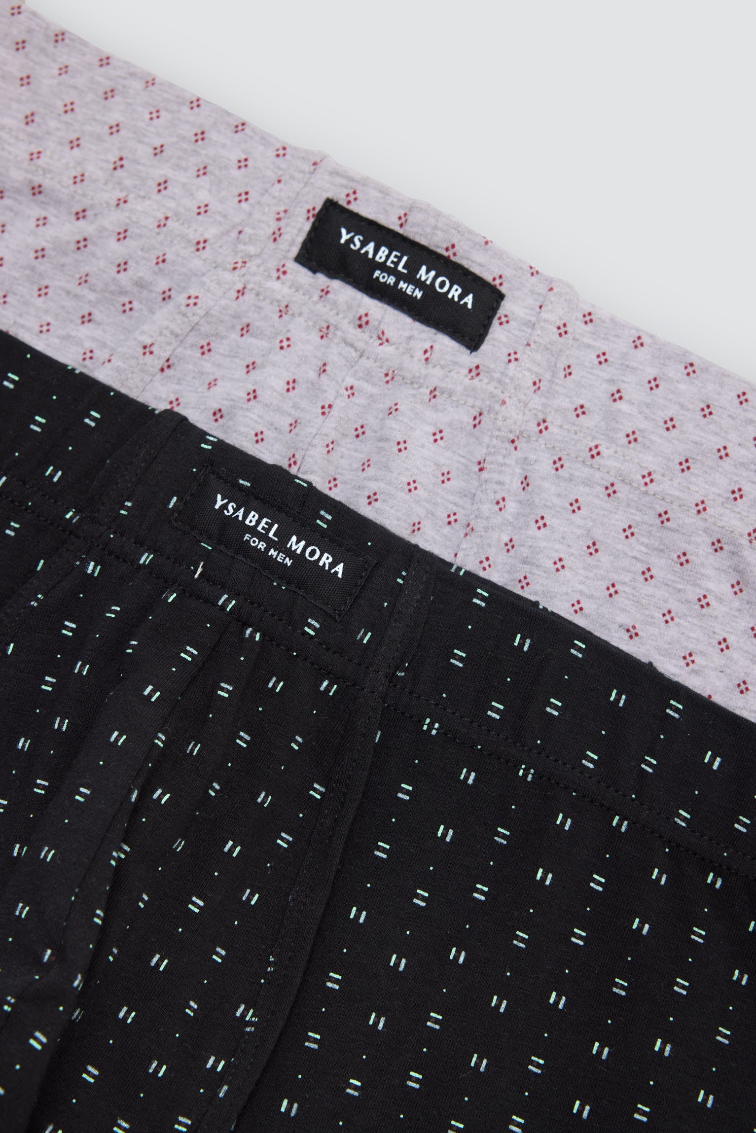Pack 2 bóxers estampados motivos minimal - Ysabel Mora