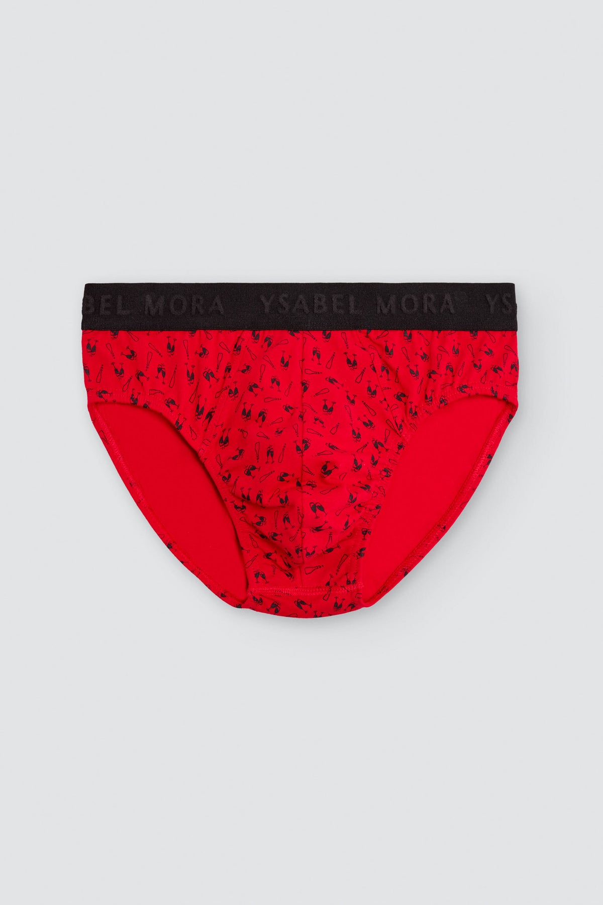 Calzoncillos slip estampado copas de champagne - Ysabel Mora