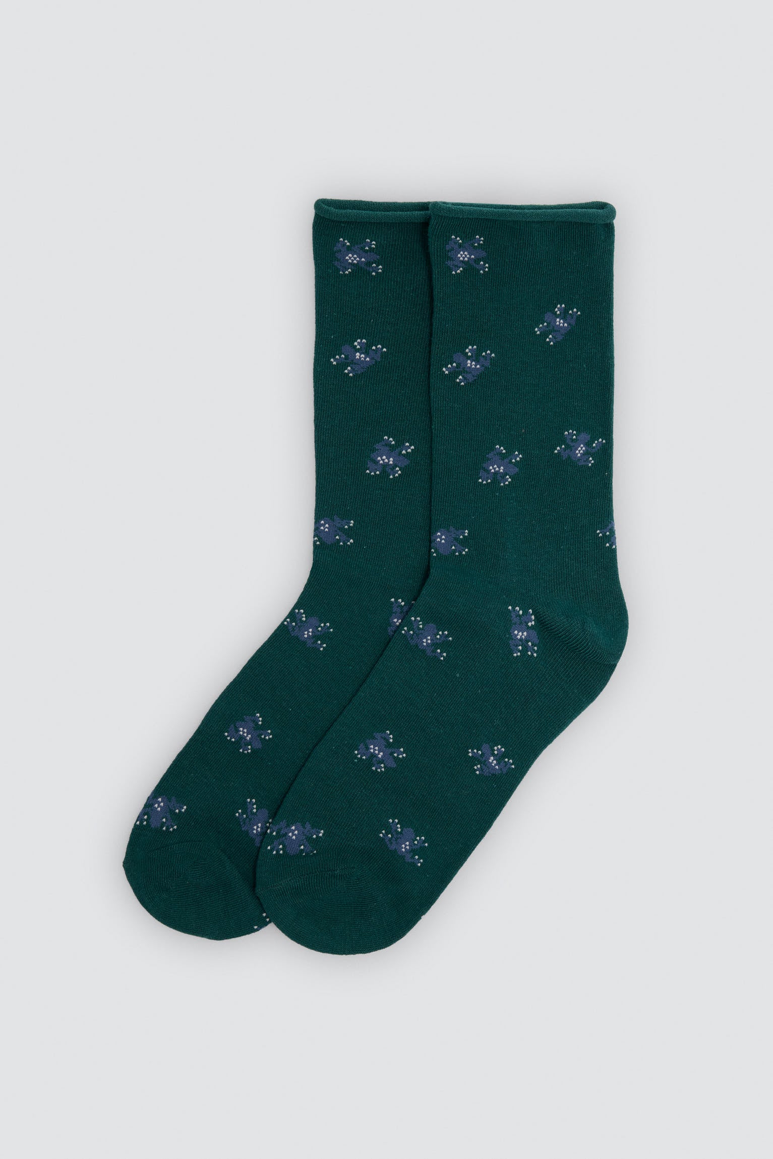 Pack de 4 meias sem punho com estampados de animais