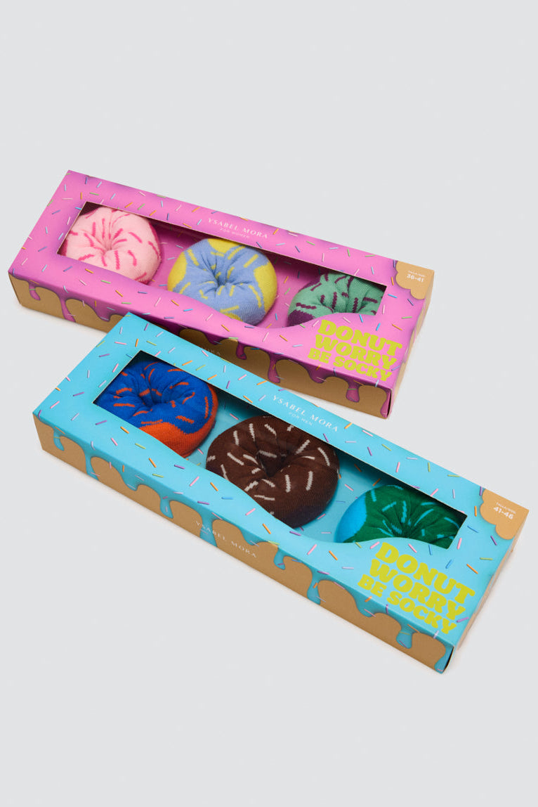 Pack presente de 3 meias Donuts