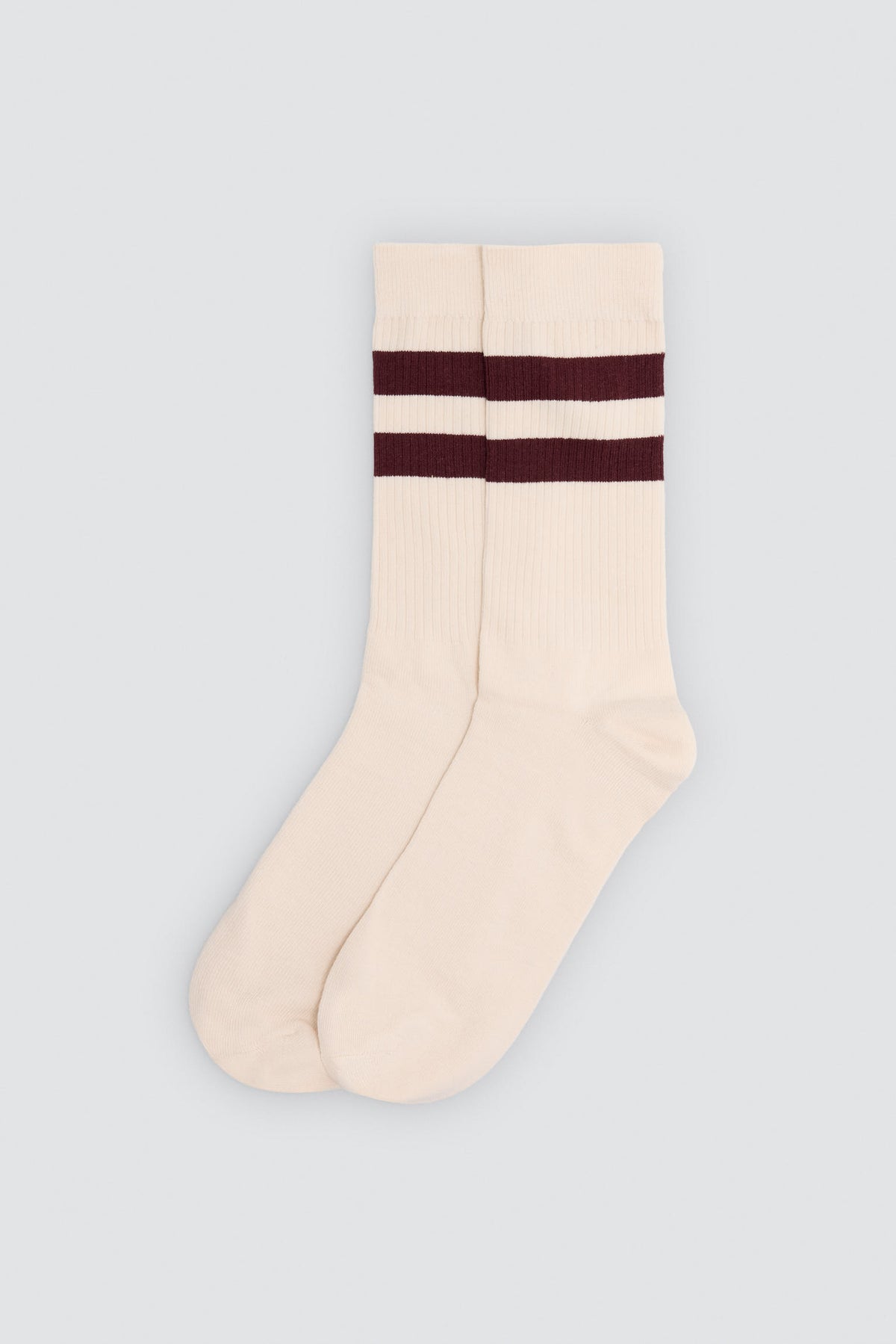 Pack de 3 meias estilo desportivo com riscas contrastantes