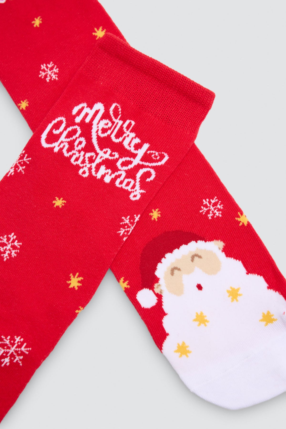 Pack de 2 meias de homem com estampado de Natal