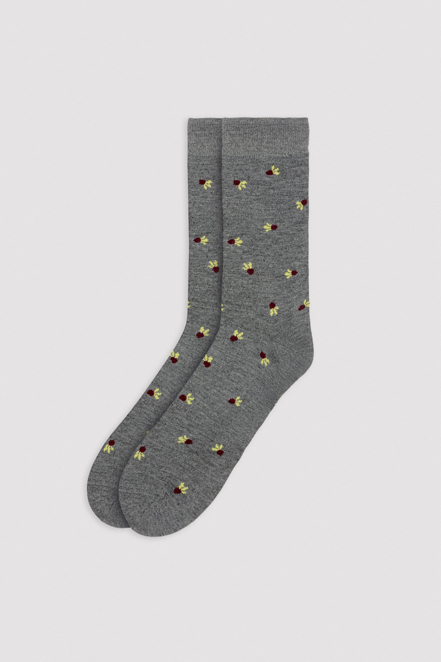 Pack 3 calcetines altos estampado frutas - Ysabel Mora