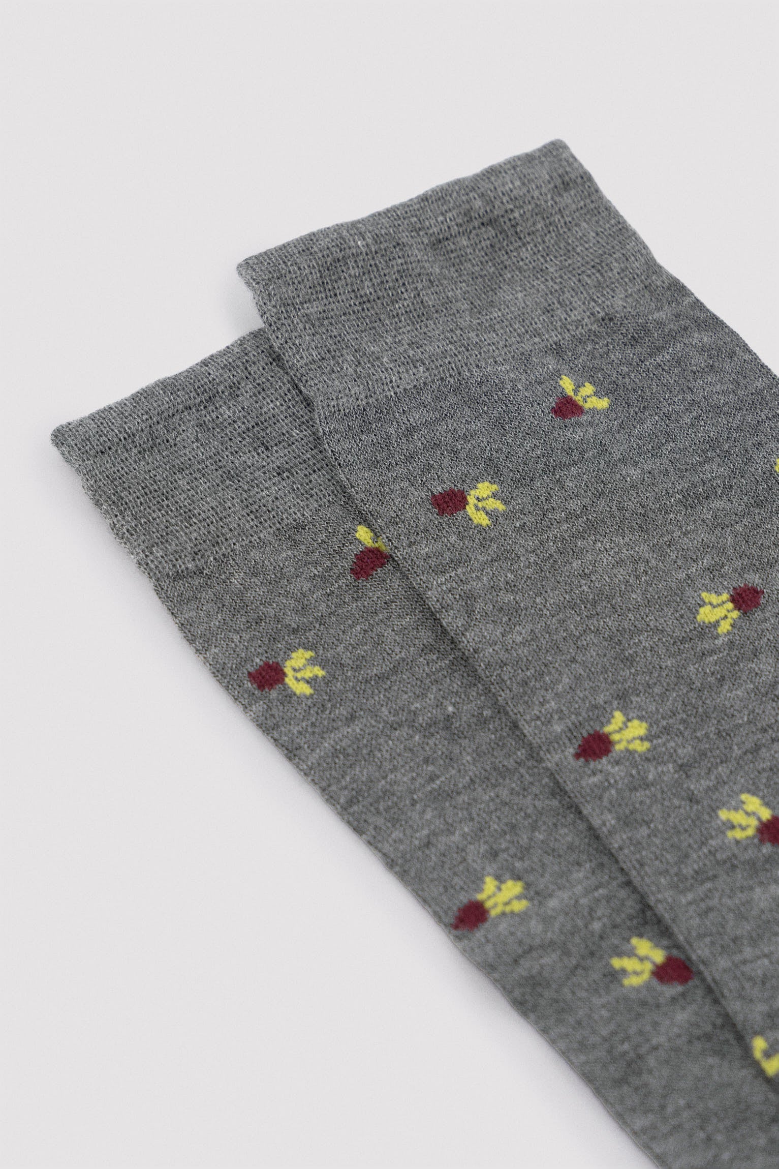 Pack 3 calcetines altos estampado frutas - Ysabel Mora