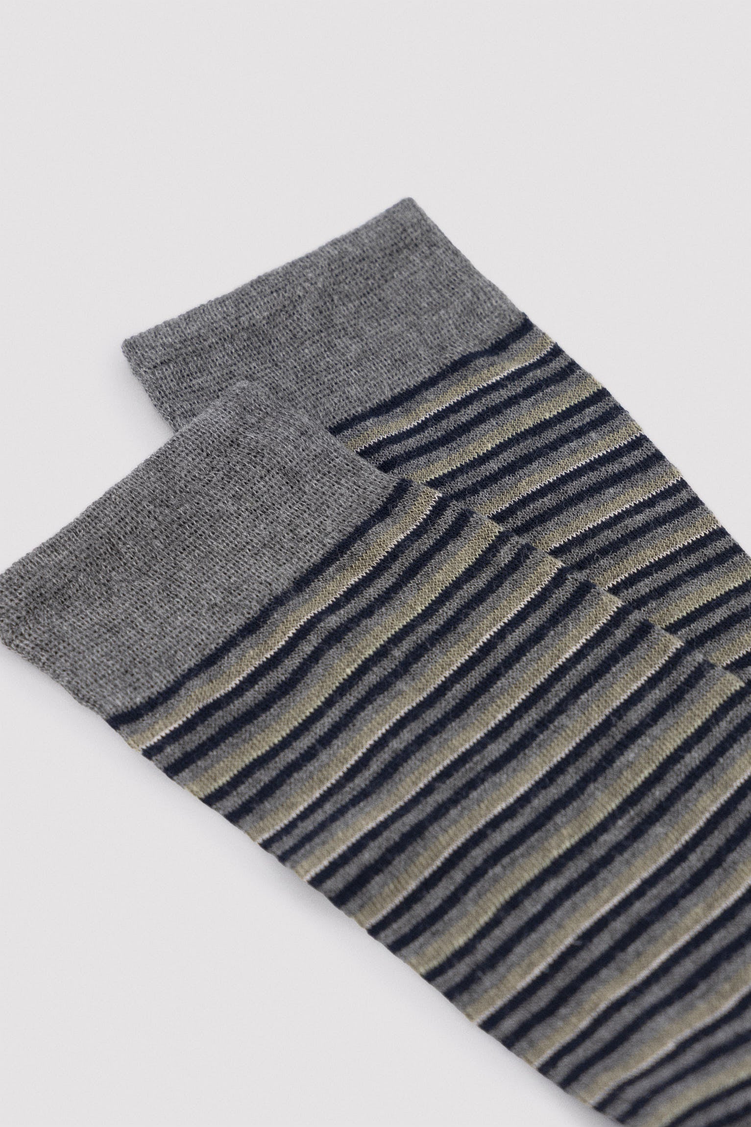 Pacote com 3 meias listradas