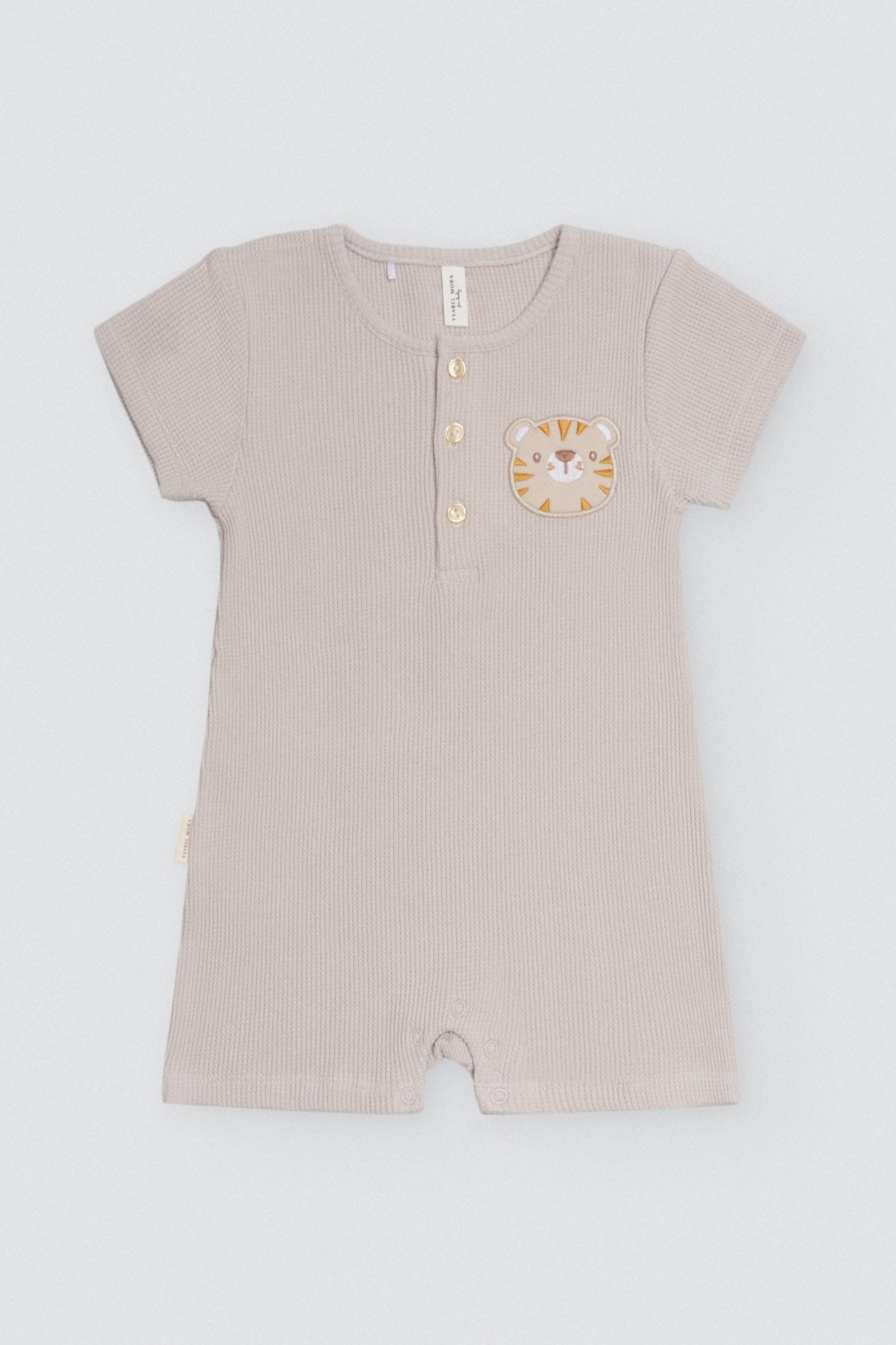 25569-1-pelele-bebe-manga-corta-botones-nino-ysabel-mora-marron