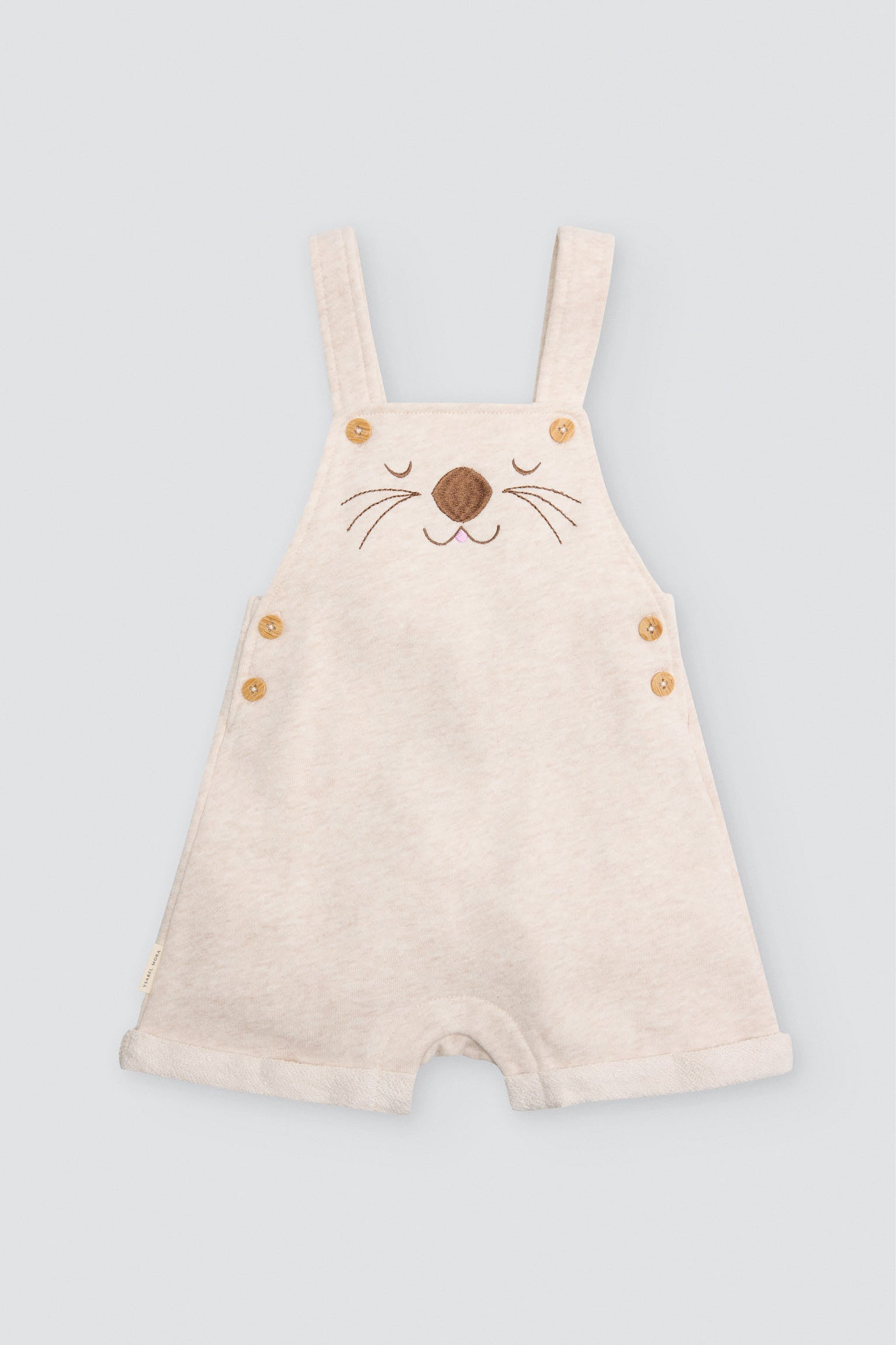 Conjunto bebé manga corta estampado oso - Ysabel Mora