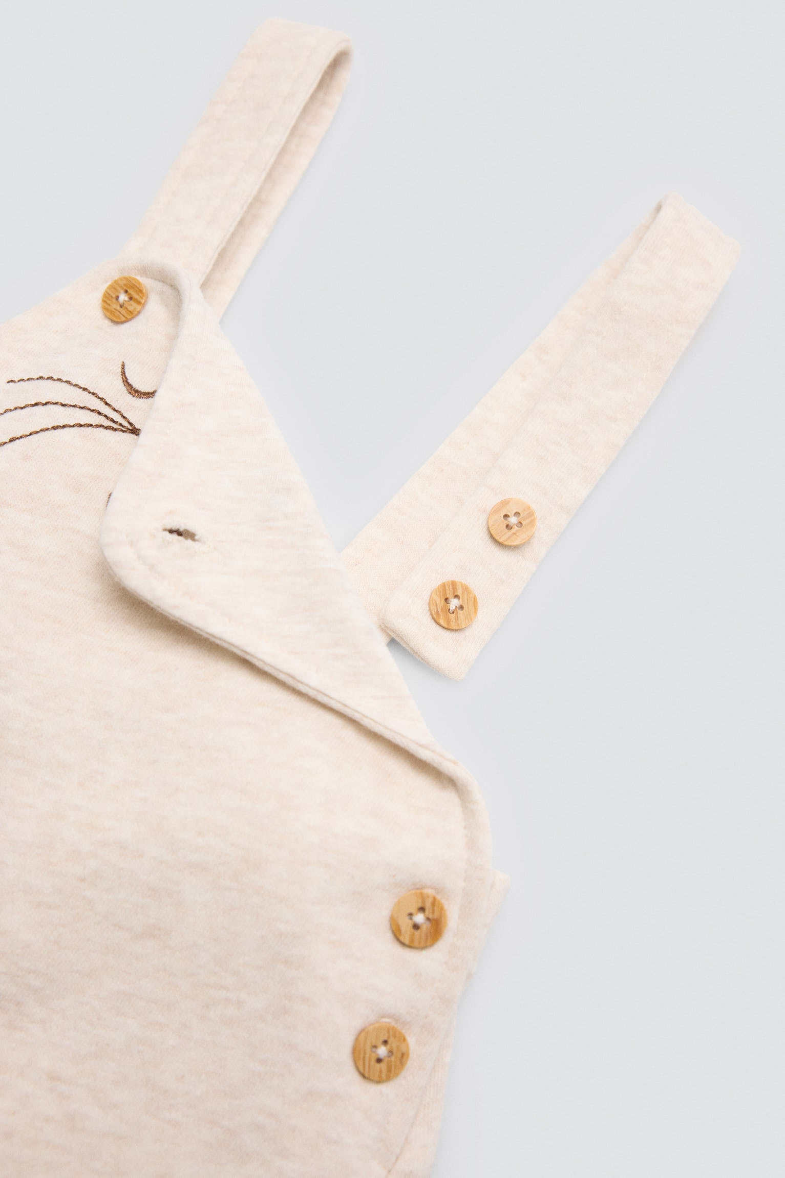 Conjunto bebé manga corta estampado oso - Ysabel Mora