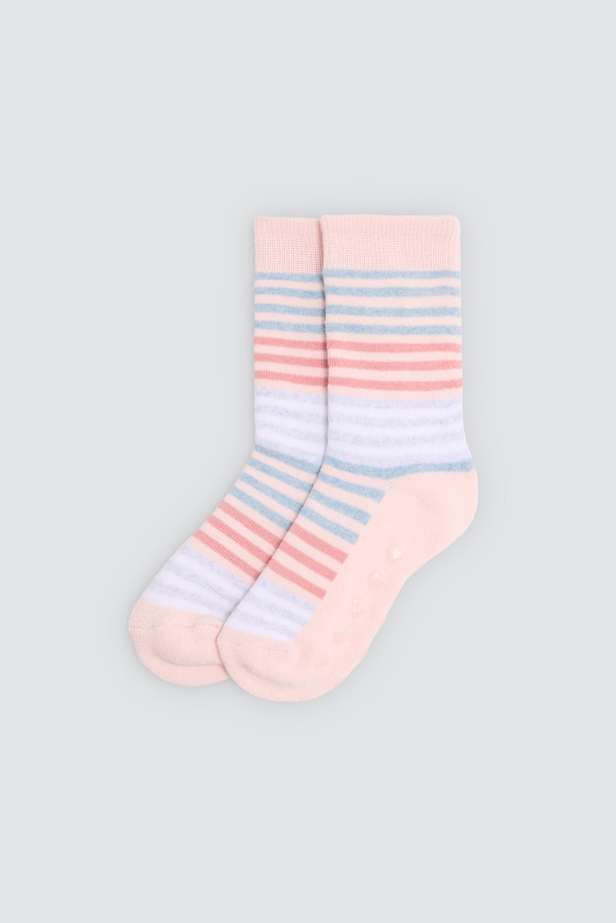 Pack de 3 meias térmicas antiderrapantes de menina com estampados de ursos e pinguins