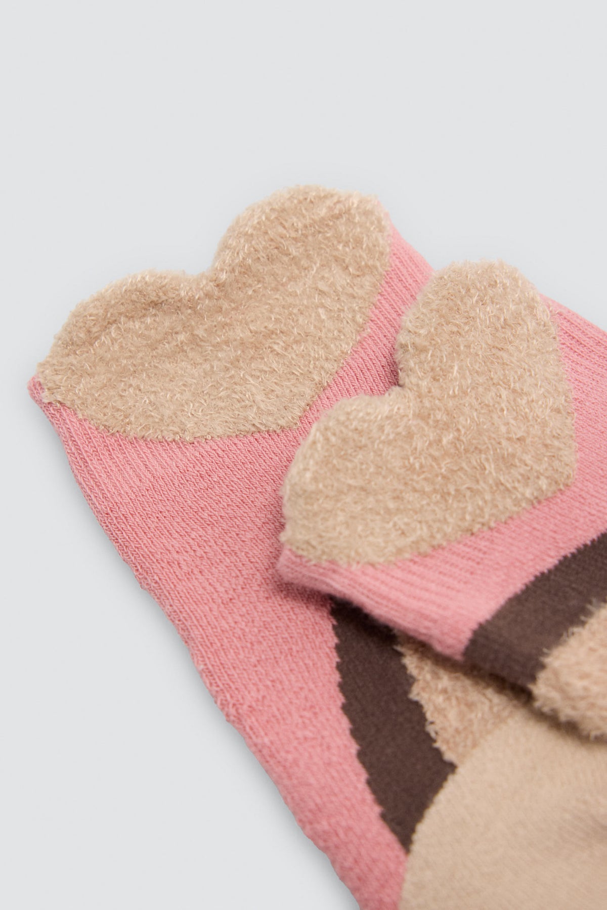 Pack de 3 meias térmicas antiderrapantes de menina com estampados de unicórnios e arco-íris