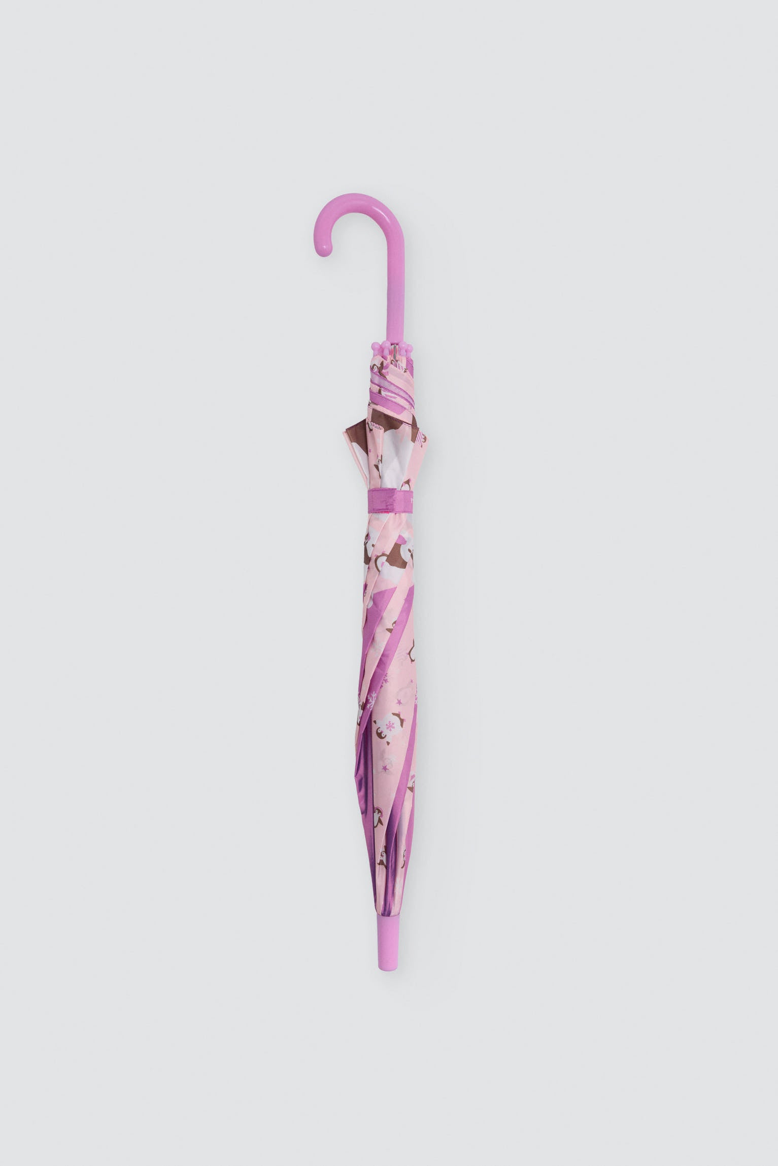 PRÉ-VENDA Guarda-chuva de menina estampado de pinguins