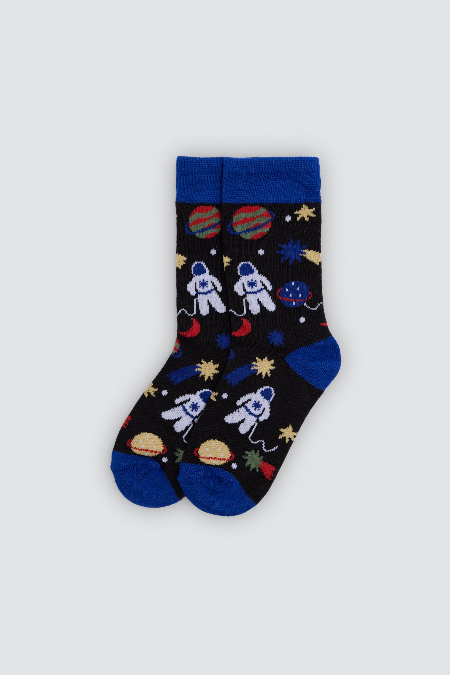 Pack de 4 meias com estampado de astronautas