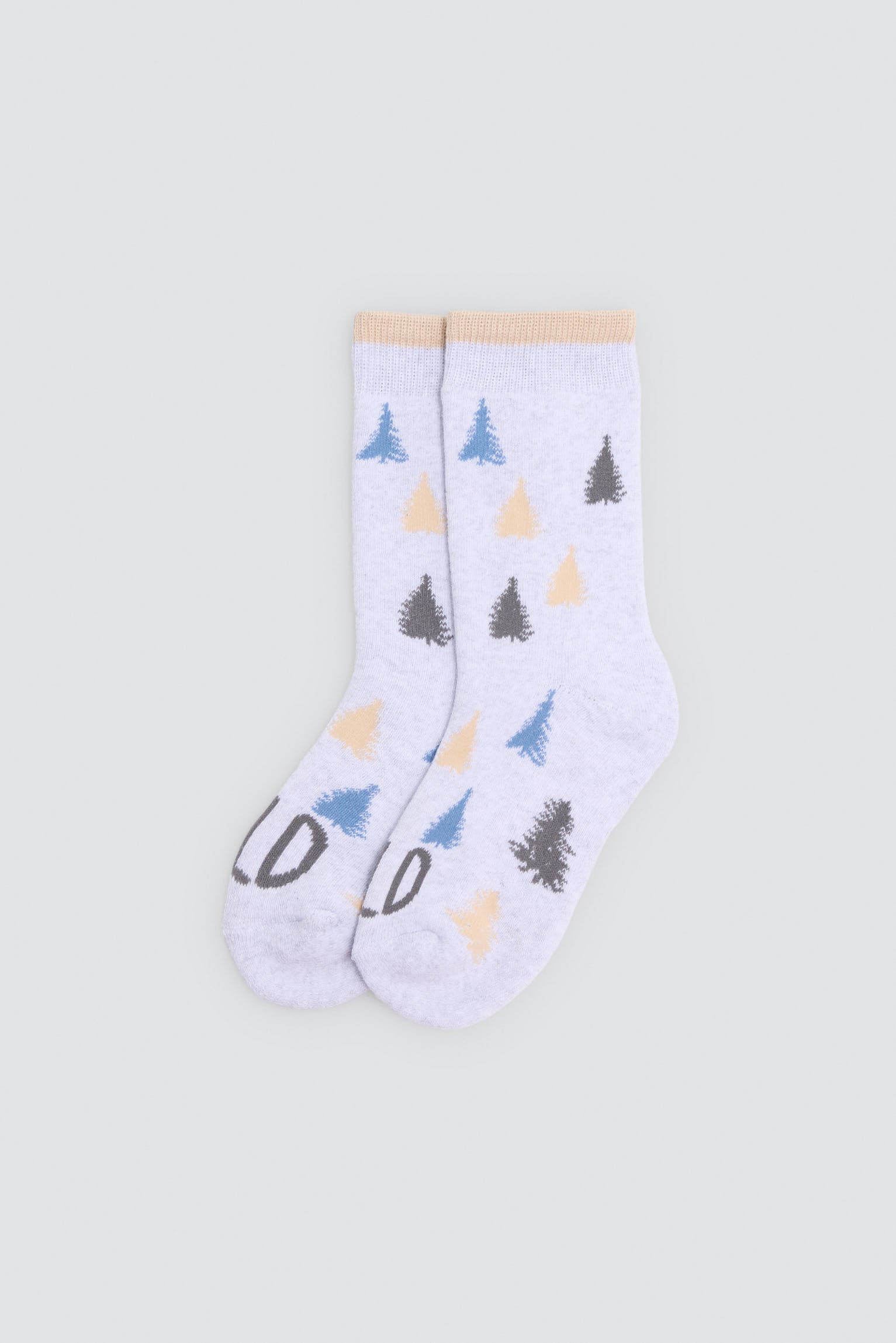 Pack de 3 meias térmicas de menino com estampado de floresta
