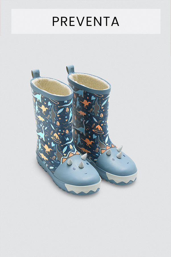 Botas de chuva infantis Dino