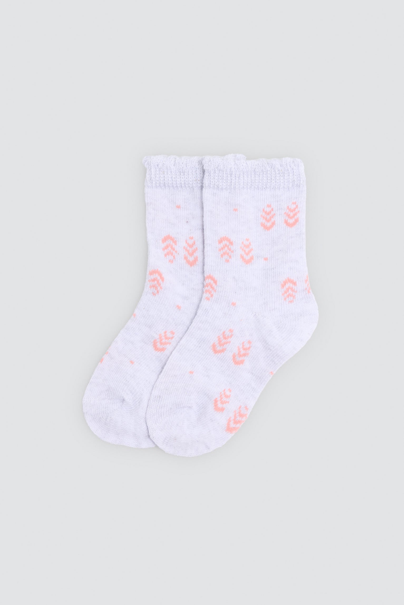 Pack de 4 meias de bebé com estampados divertidos de coelhos